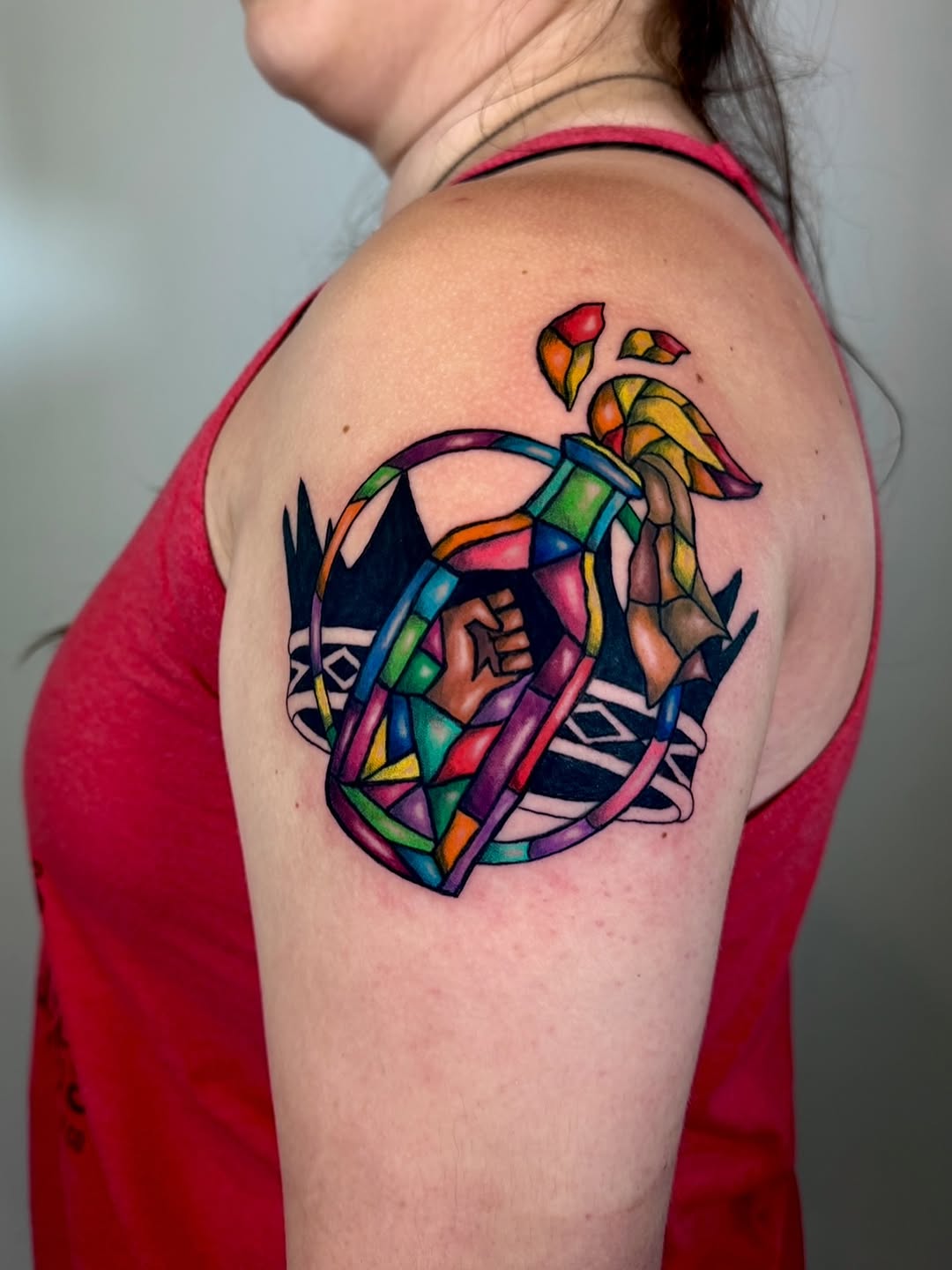 Tattoo by @badinfluencetats — new_school