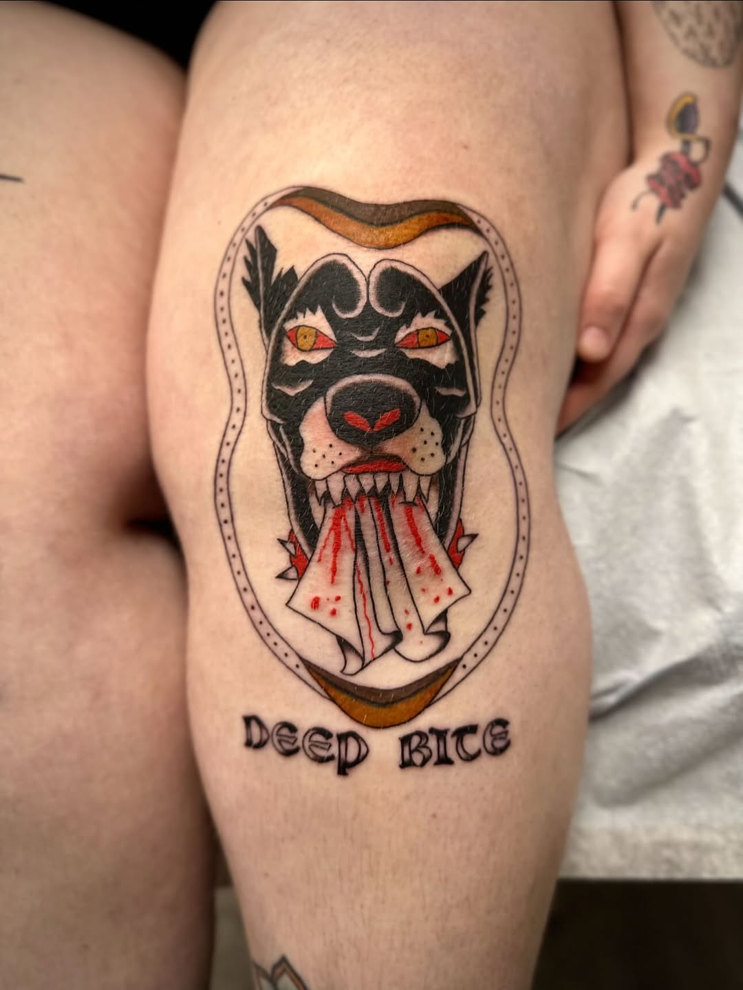Tattoo by @rorysboring โ american_traditional, illustrative