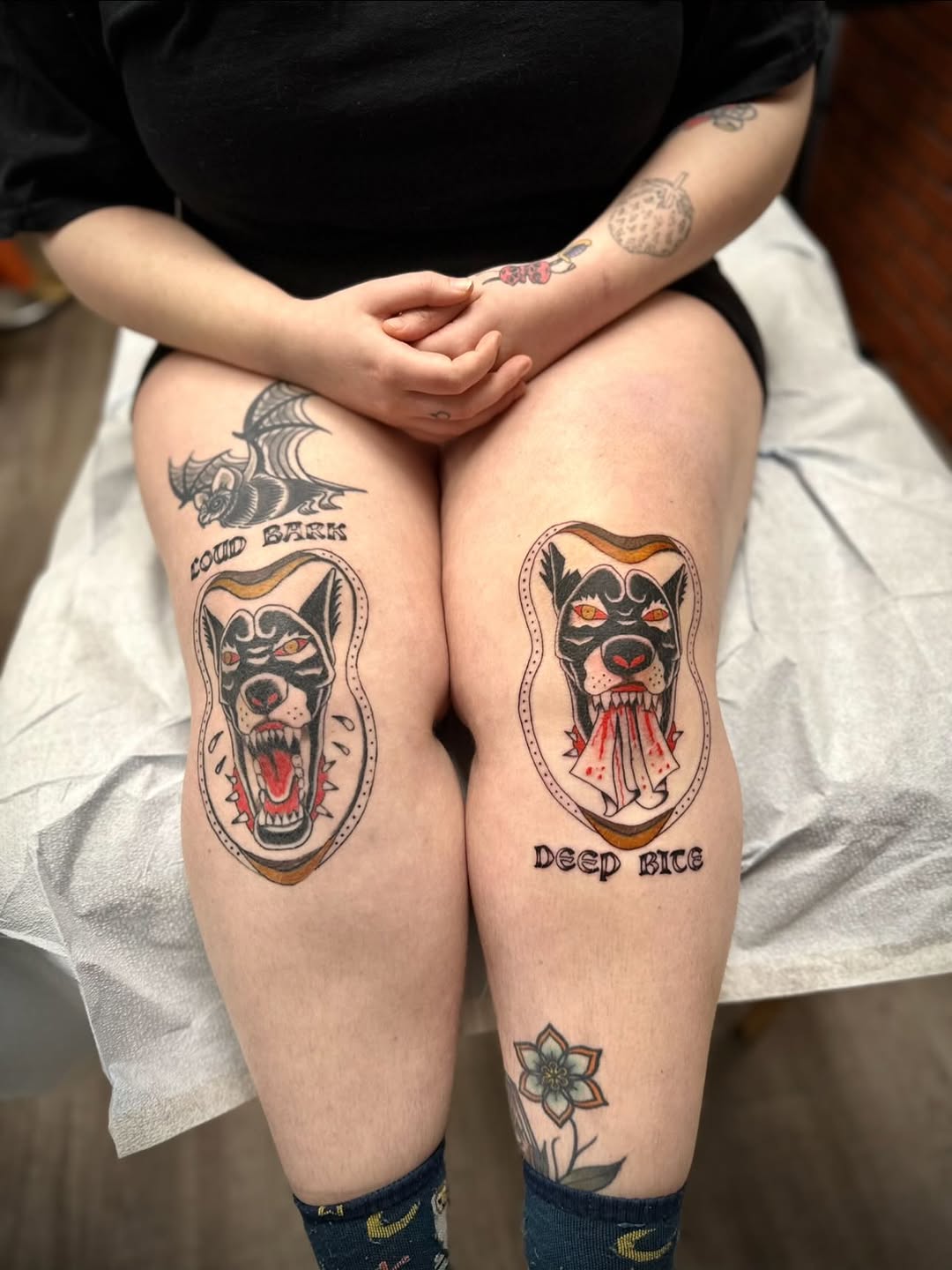 Tattoo by @rorysboring โ american_traditional, illustrative