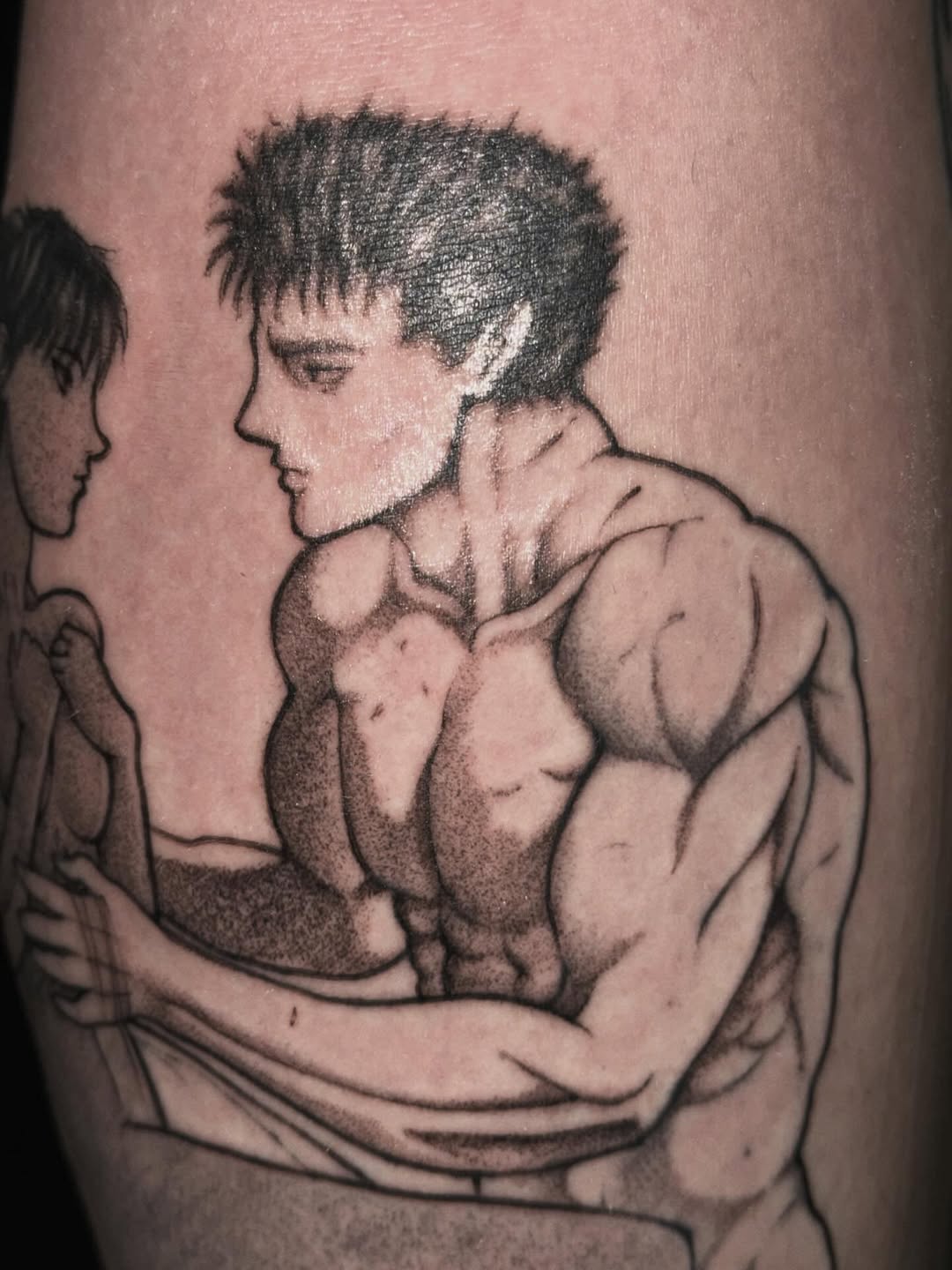 Tattoo by @anthnybr — black_and_grey