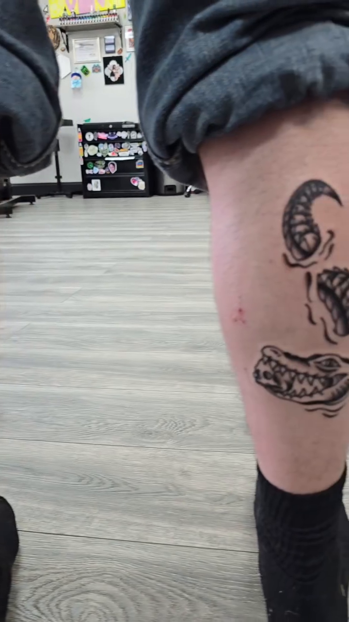 Tattoo by @chet_tattoos — blackwork