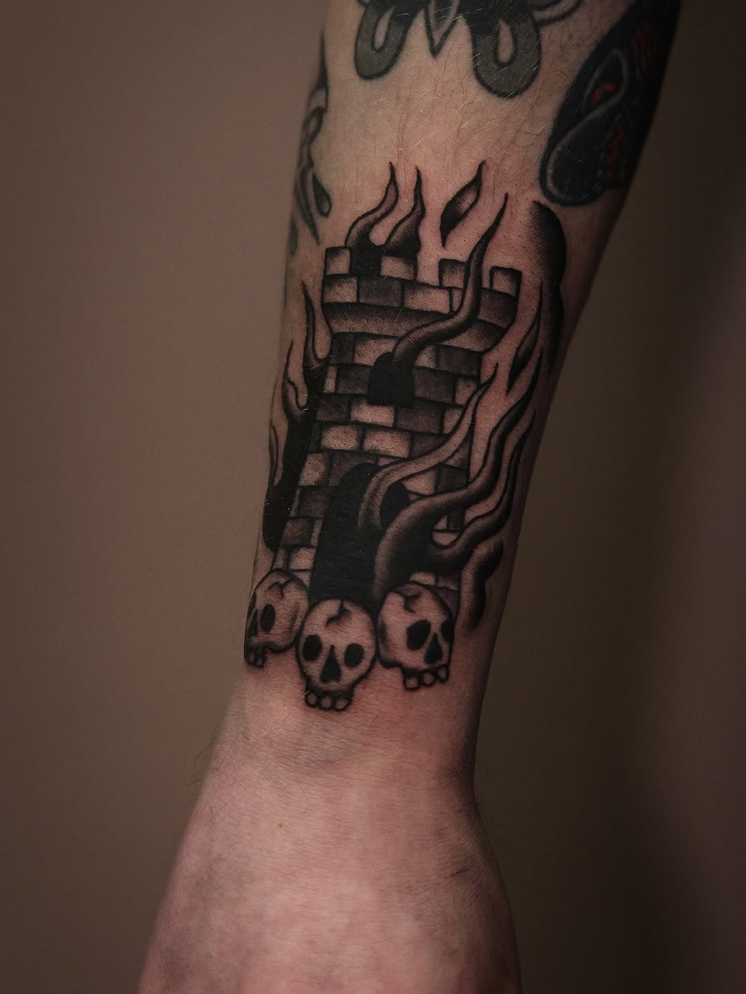 Tattoo by @high.hurdle.tattoo — american_traditional, blackwork