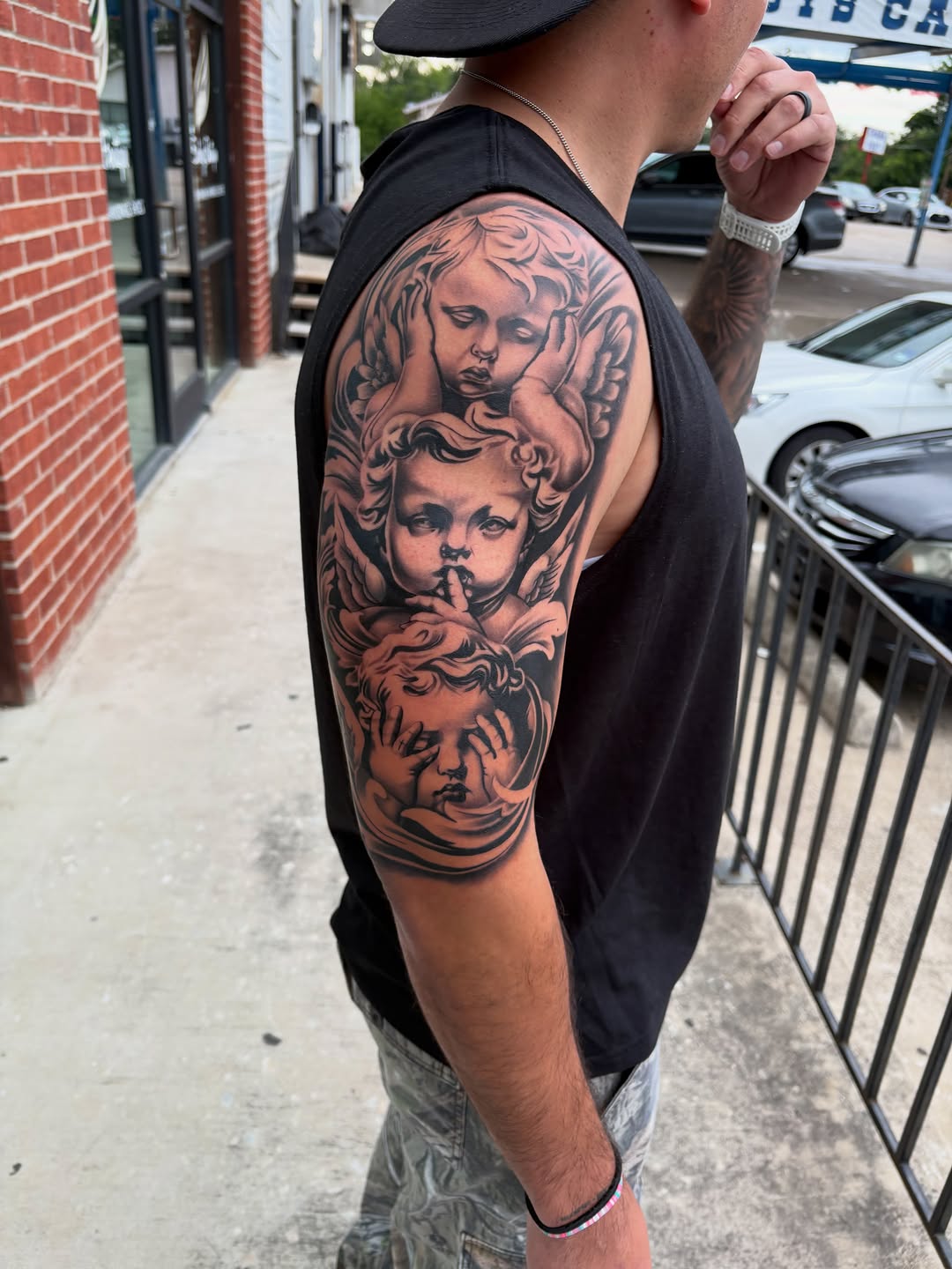 Tattoo by @tattedbydevin โ black_and_grey, realism