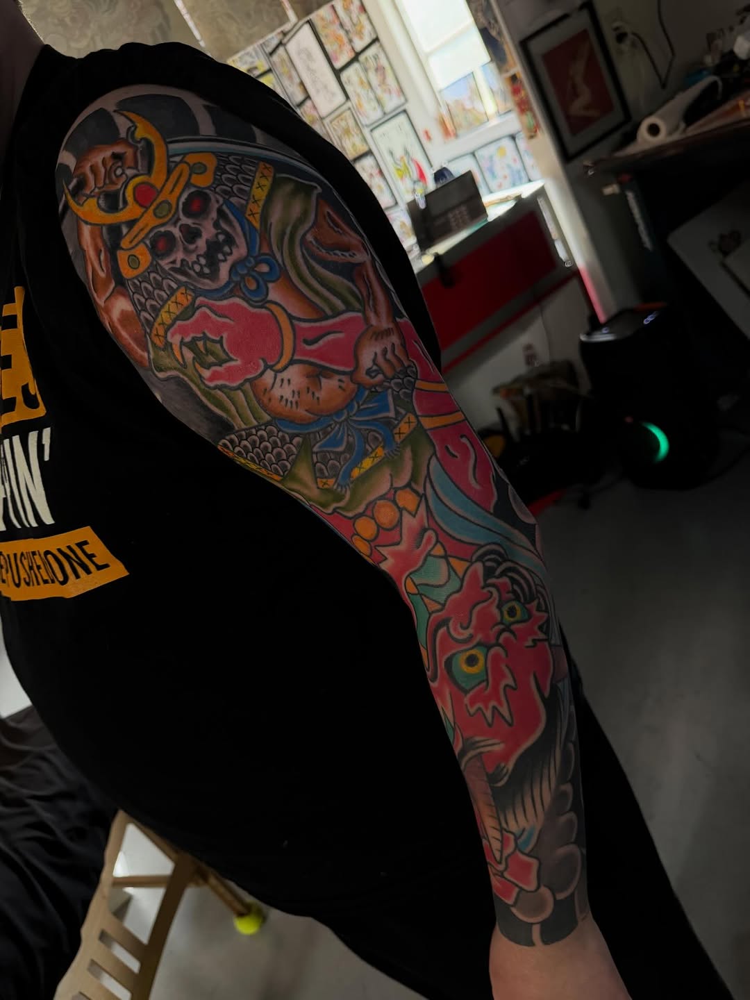 Tattoo by @stephen.reaves.92 — japanese_irezumi, illustrative