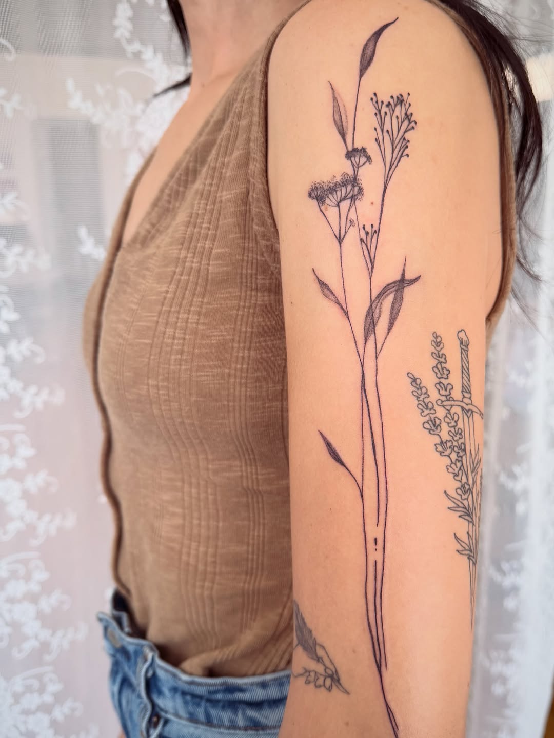 Tattoo by @art_with_lin β fine_line