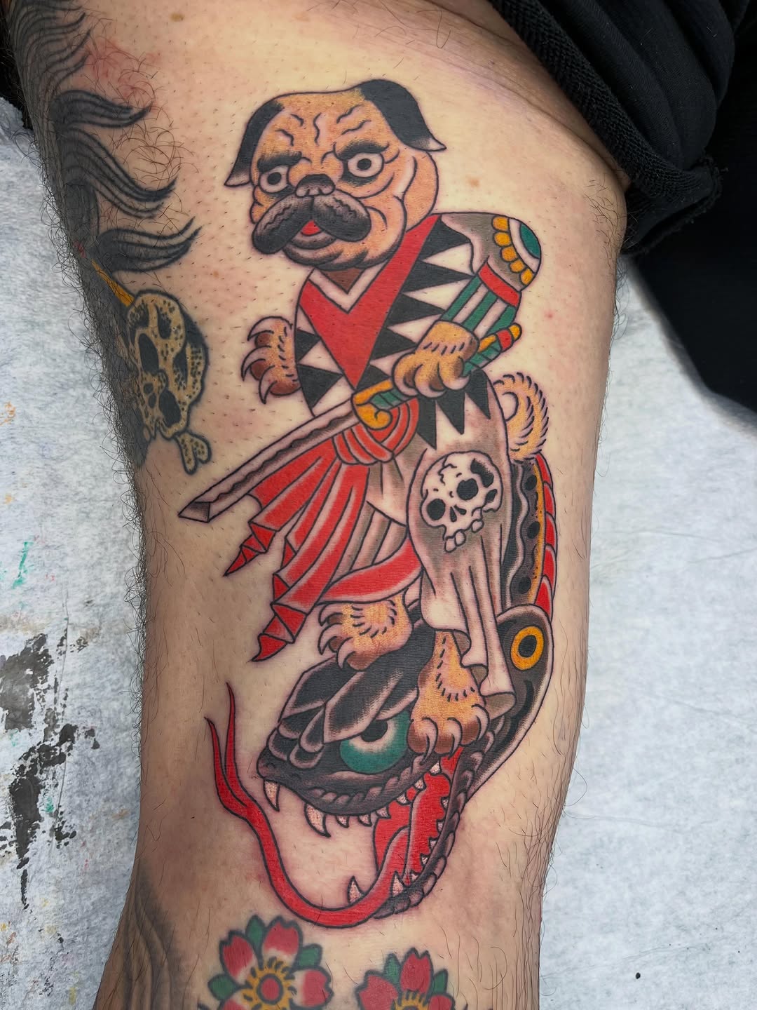 Tattoo by @graham_niles — american_traditional, neo_traditional