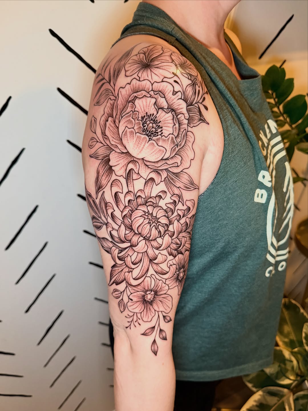 Tattoo by @staytruetat2 β illustrative, black_and_grey