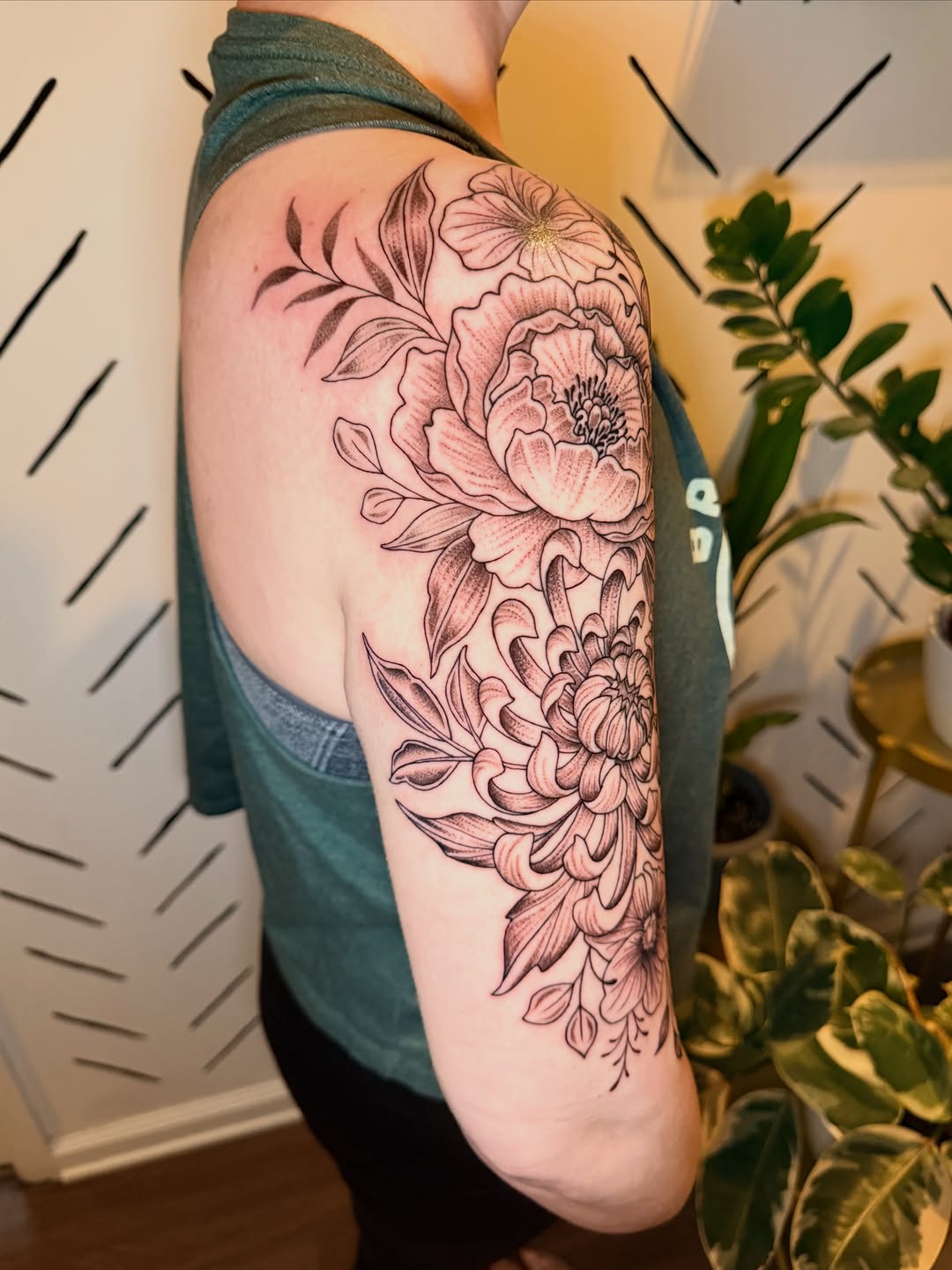 Tattoo by @staytruetat2 β illustrative, black_and_grey