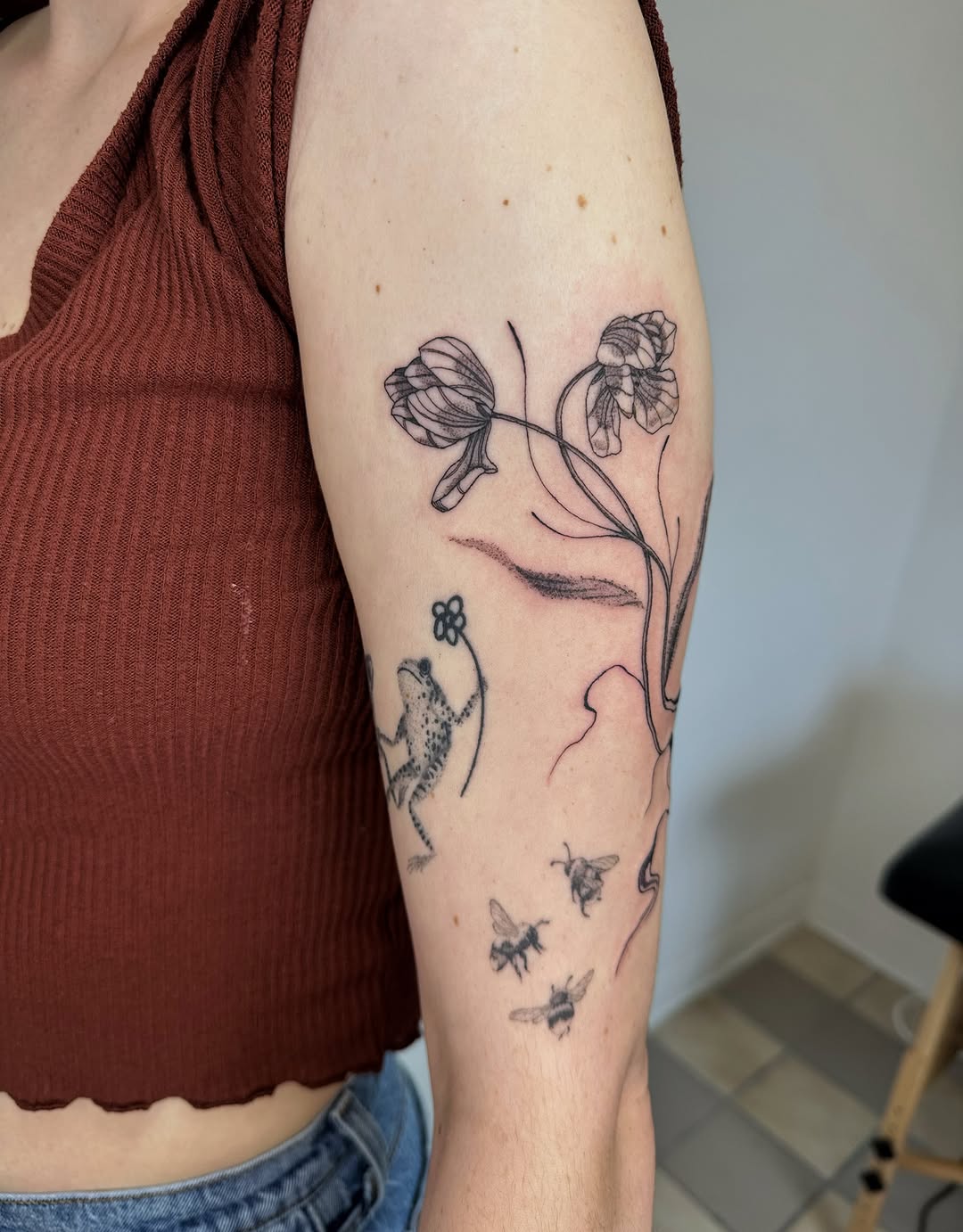 Tattoo by @valvntin — fine_line