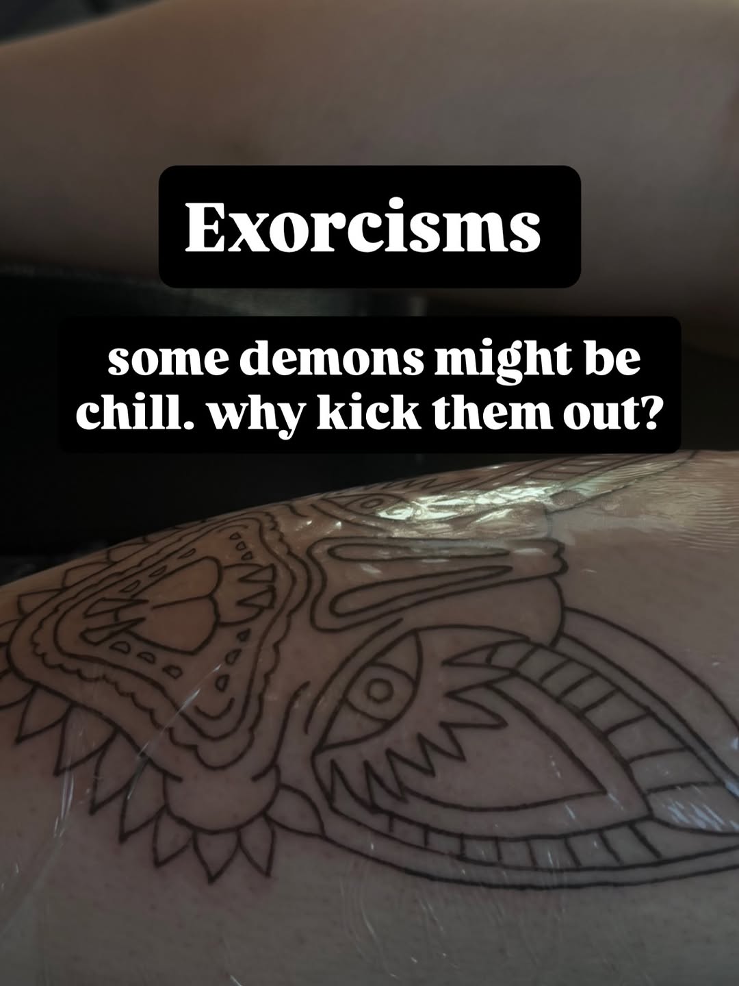 Tattoo by @stabsbysam โ blackwork