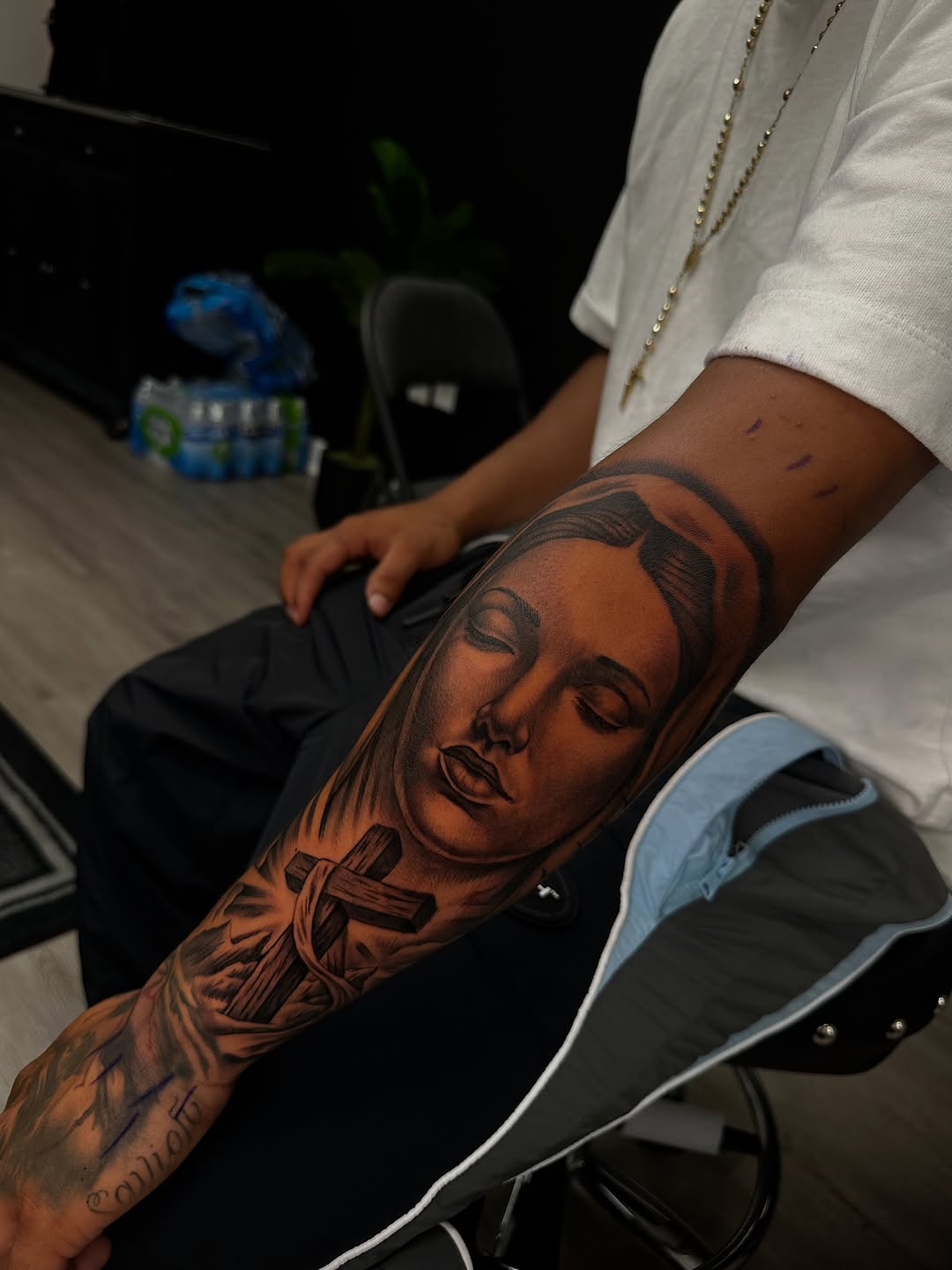 Tattoo by @artofshadow โ black_and_grey, realism