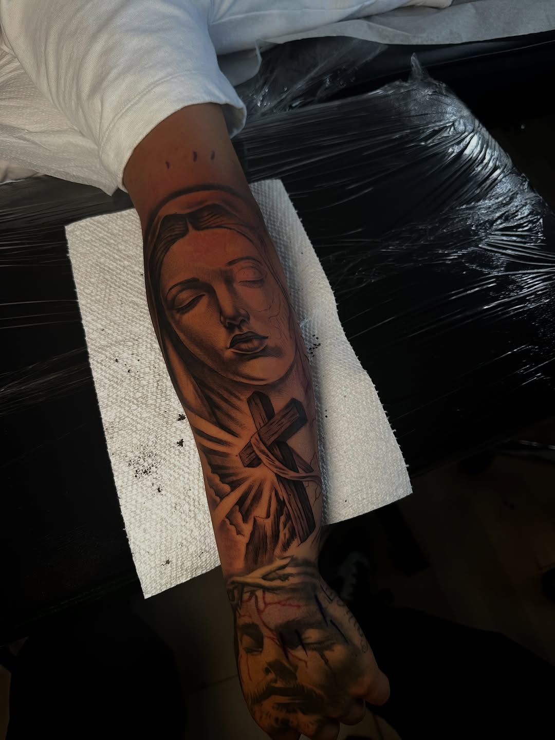 Tattoo by @artofshadow โ black_and_grey, realism