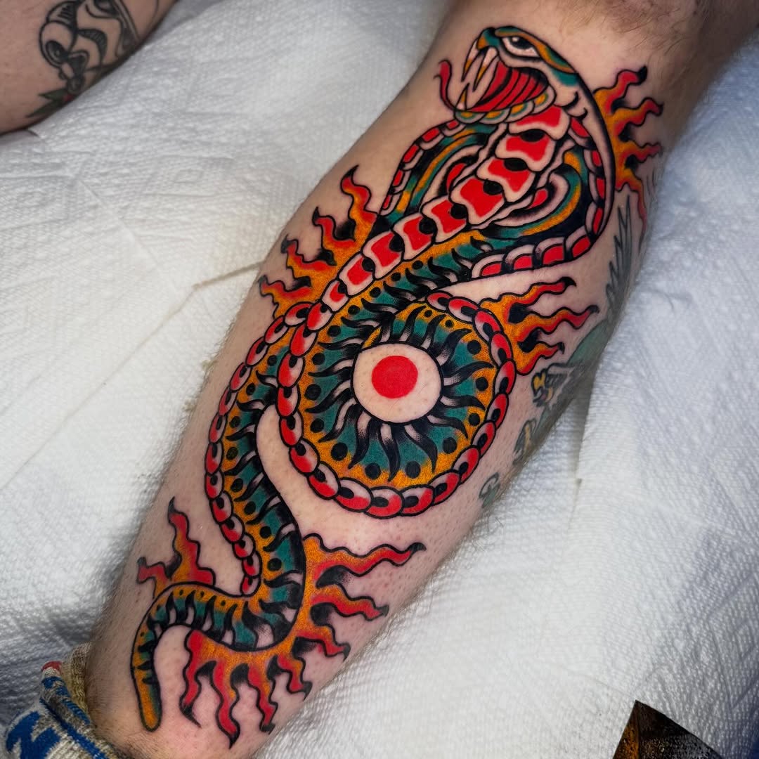 Tattoo by @emil.dz.tattoo โ american_traditional, illustrative