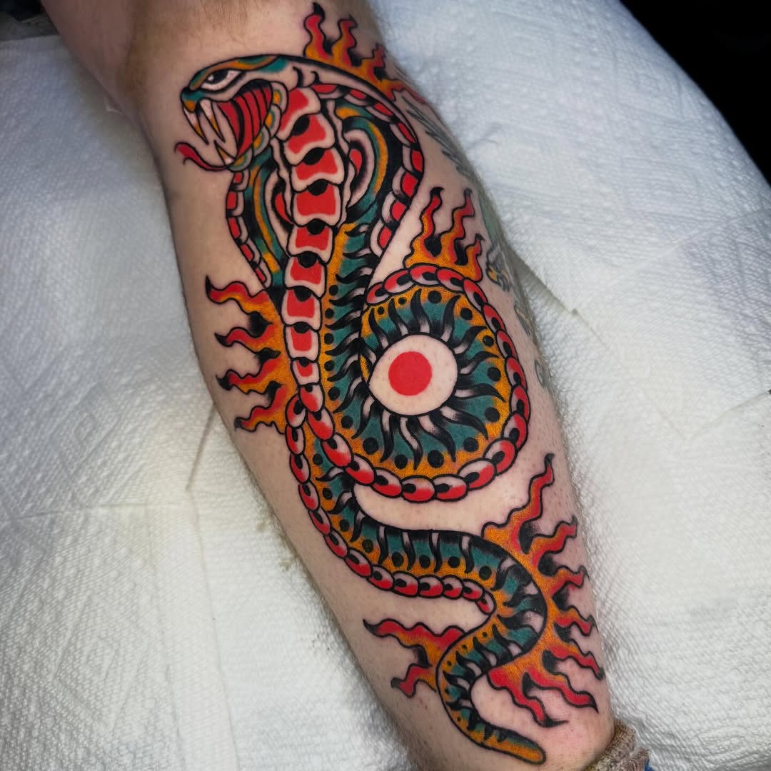Tattoo by @emil.dz.tattoo โ american_traditional, illustrative