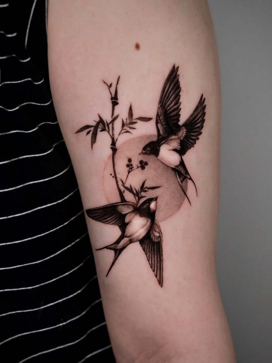 Tattoo by @da.an_tattooer — illustrative, black_and_grey