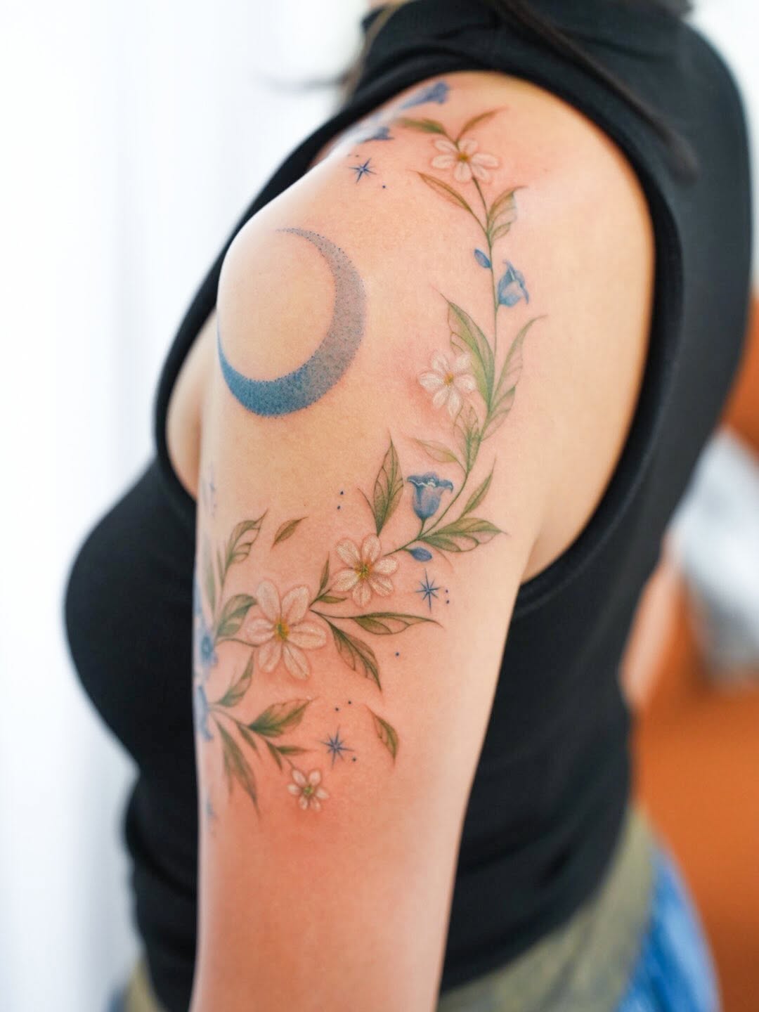 Tattoo by @newrootink_studio — fine_line, watercolor
