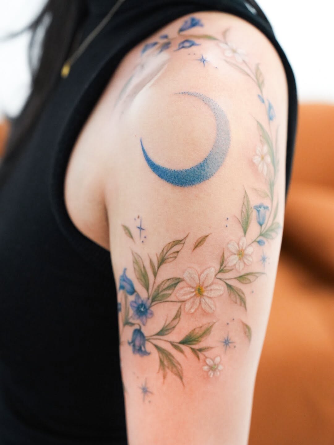 Tattoo by @newrootink_studio — fine_line, watercolor