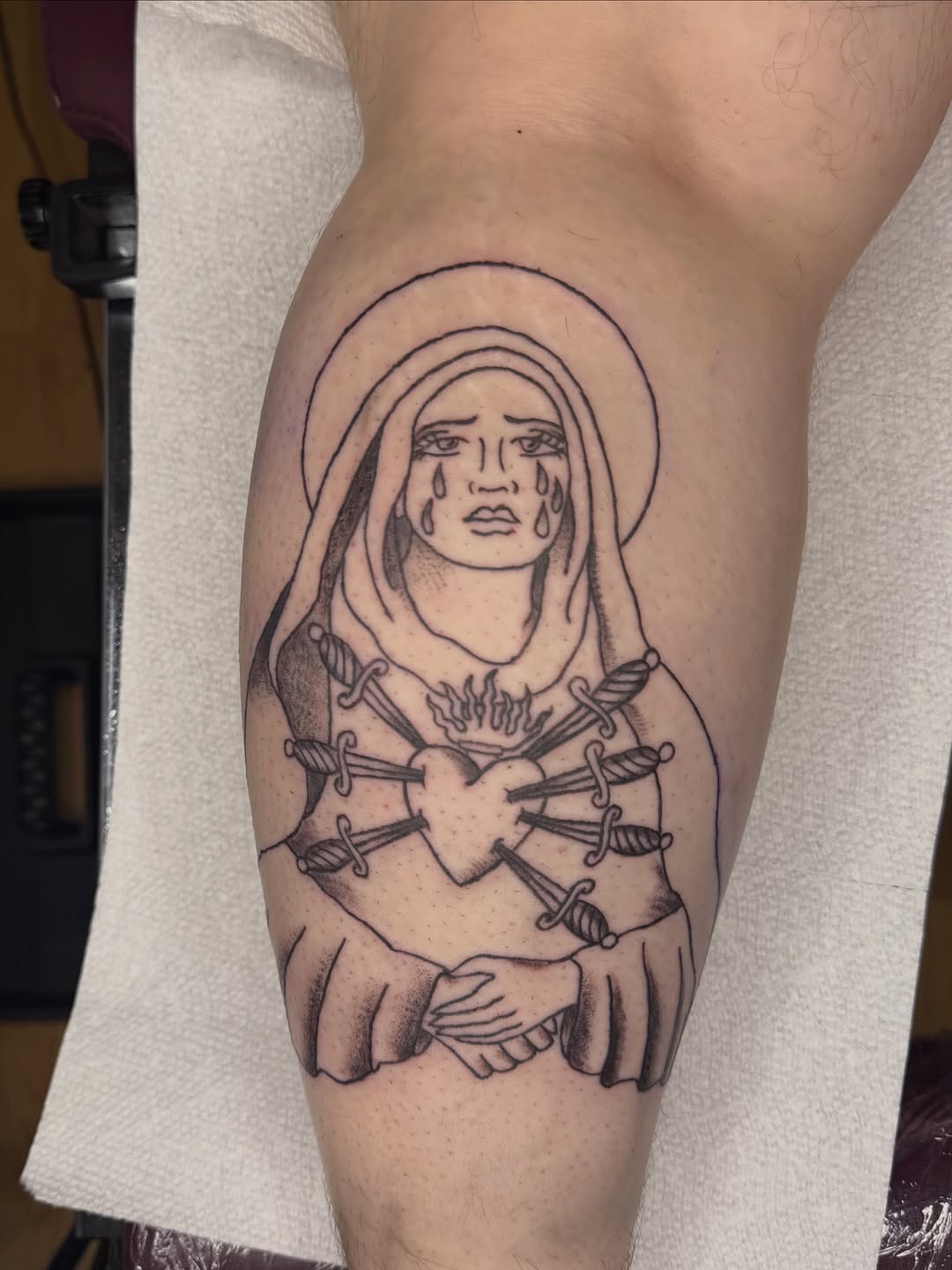 Tattoo by @luckywitchtattoo — american_traditional
