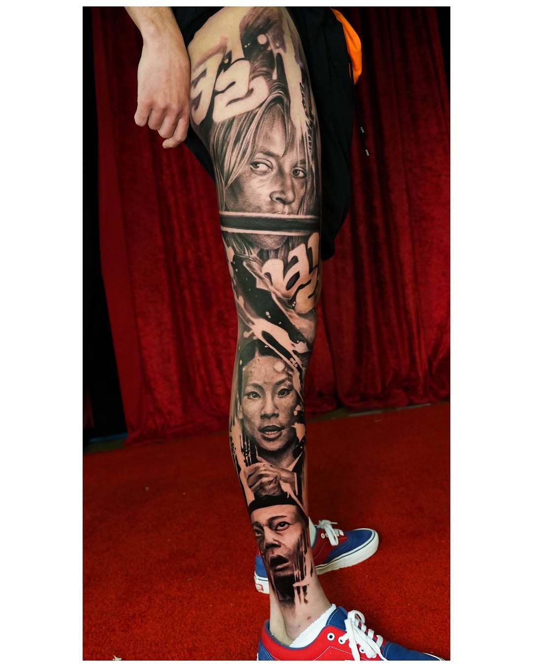 Tattoo by @nik__ink โ realism, black_and_grey