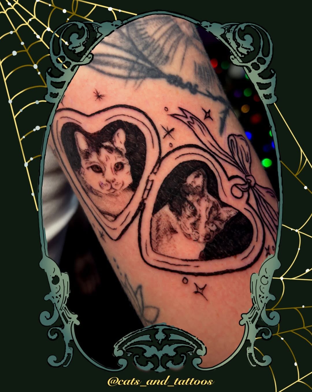 Tattoo by @cats_and_tattoos — black_and_grey, realism