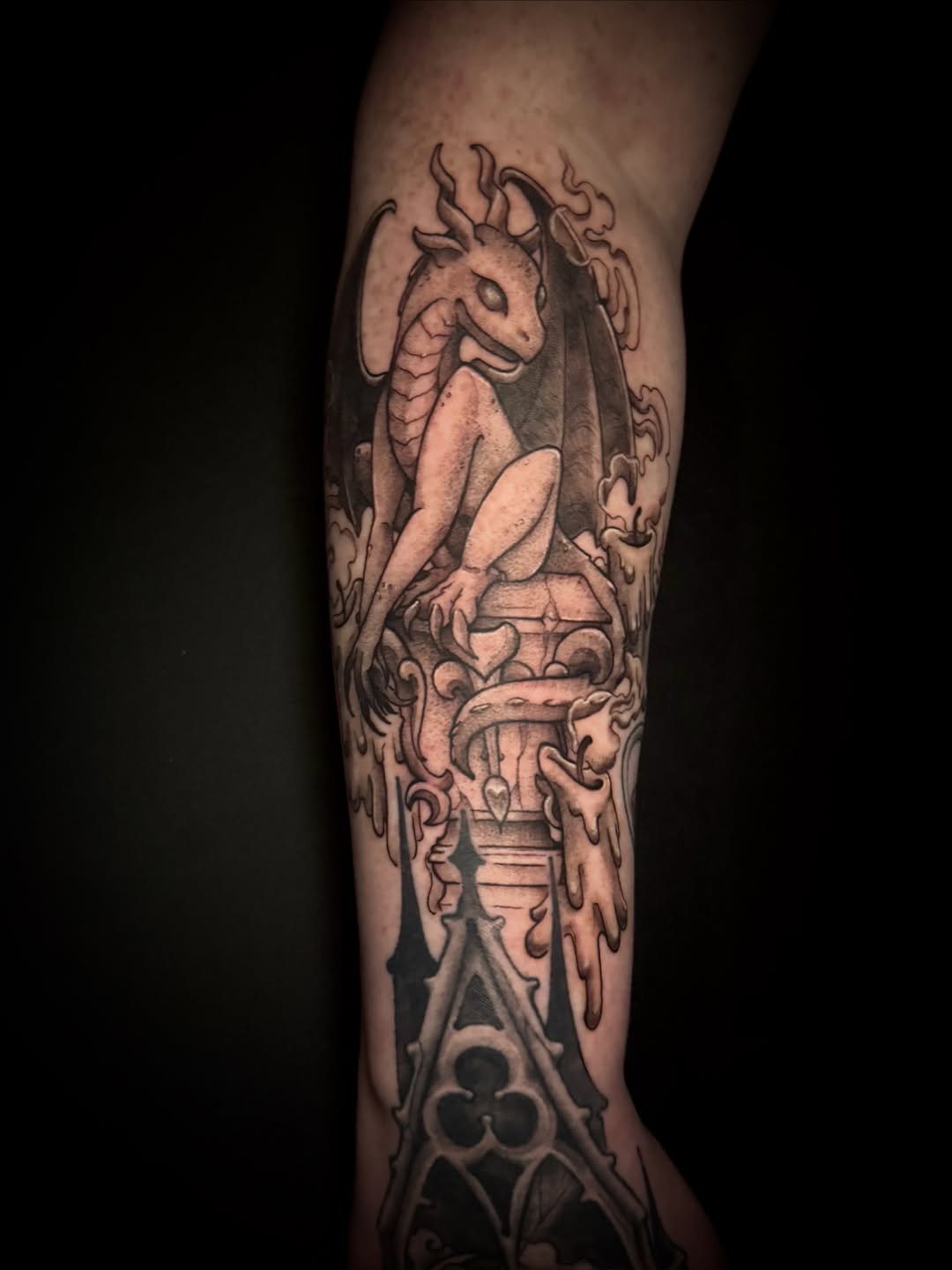 Tattoo by @ashesandthorns โ realism, dark_realism