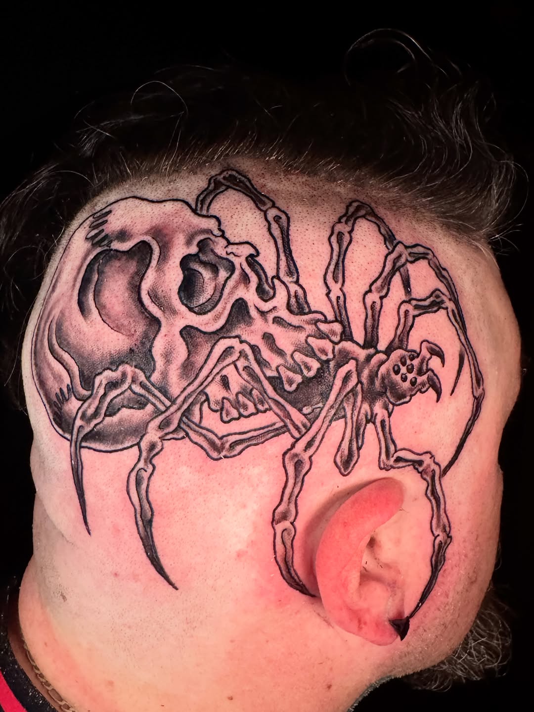 Tattoo by @caryink — blackwork, realism
