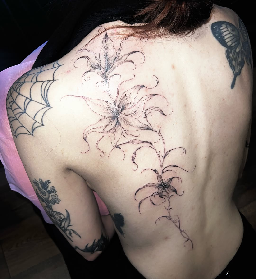 Tattoo by @syikotattoo — fine_line, illustrative
