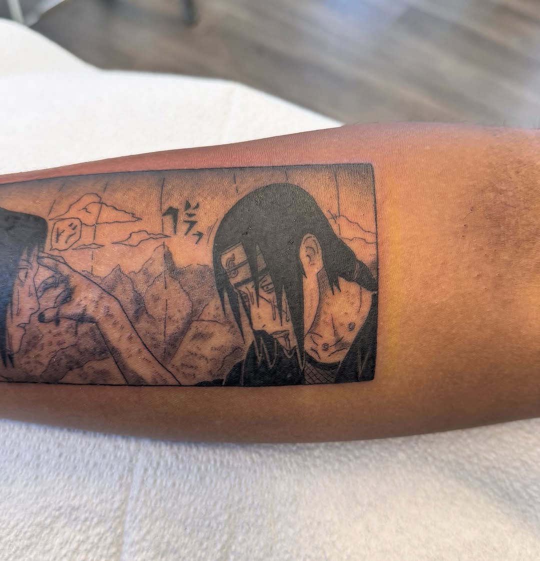 Tattoo by @nudylicioustattoos — black_and_grey