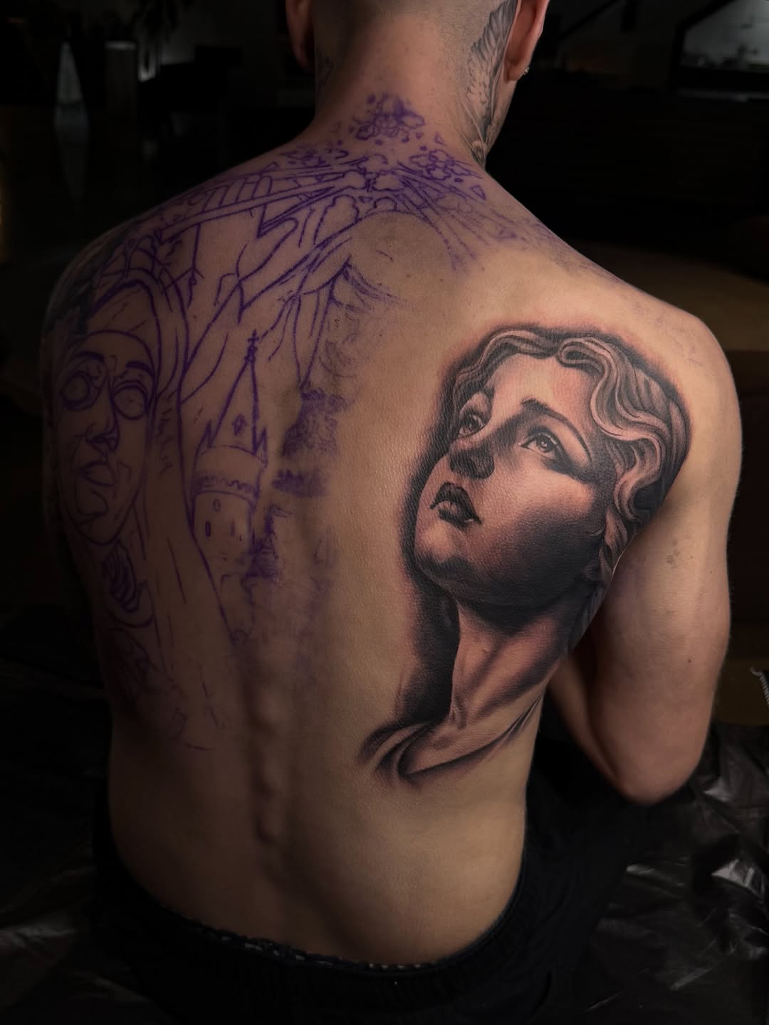 Tattoo by @tattoowithgrace — realism, black_and_grey