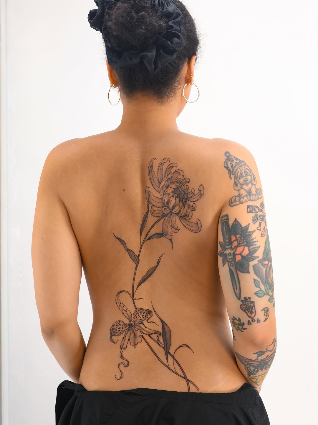 Tattoo by @dizon.ink — fine_line, black_and_grey