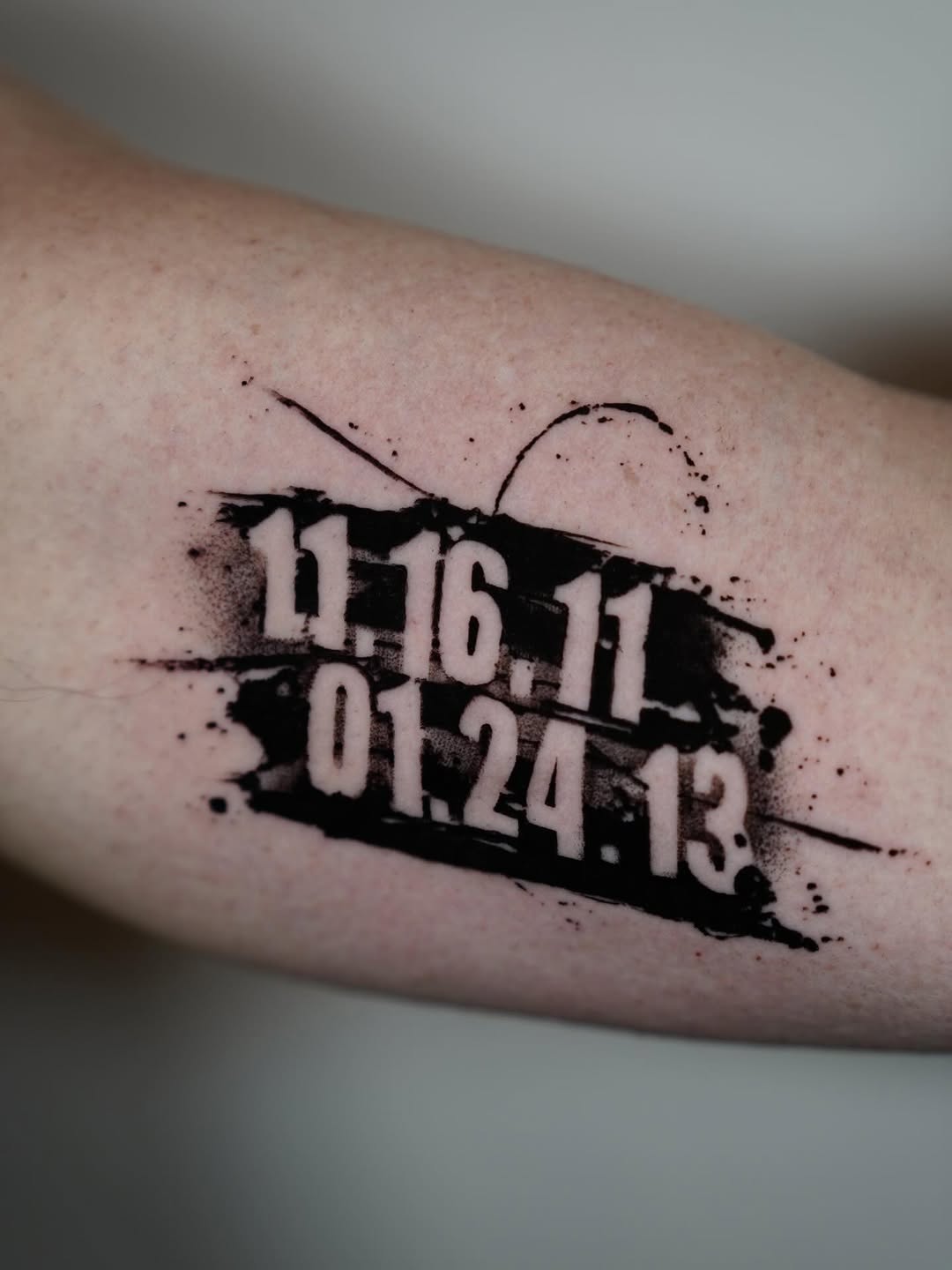 Tattoo by @facundogiltattoo — lettering_script, blackwork