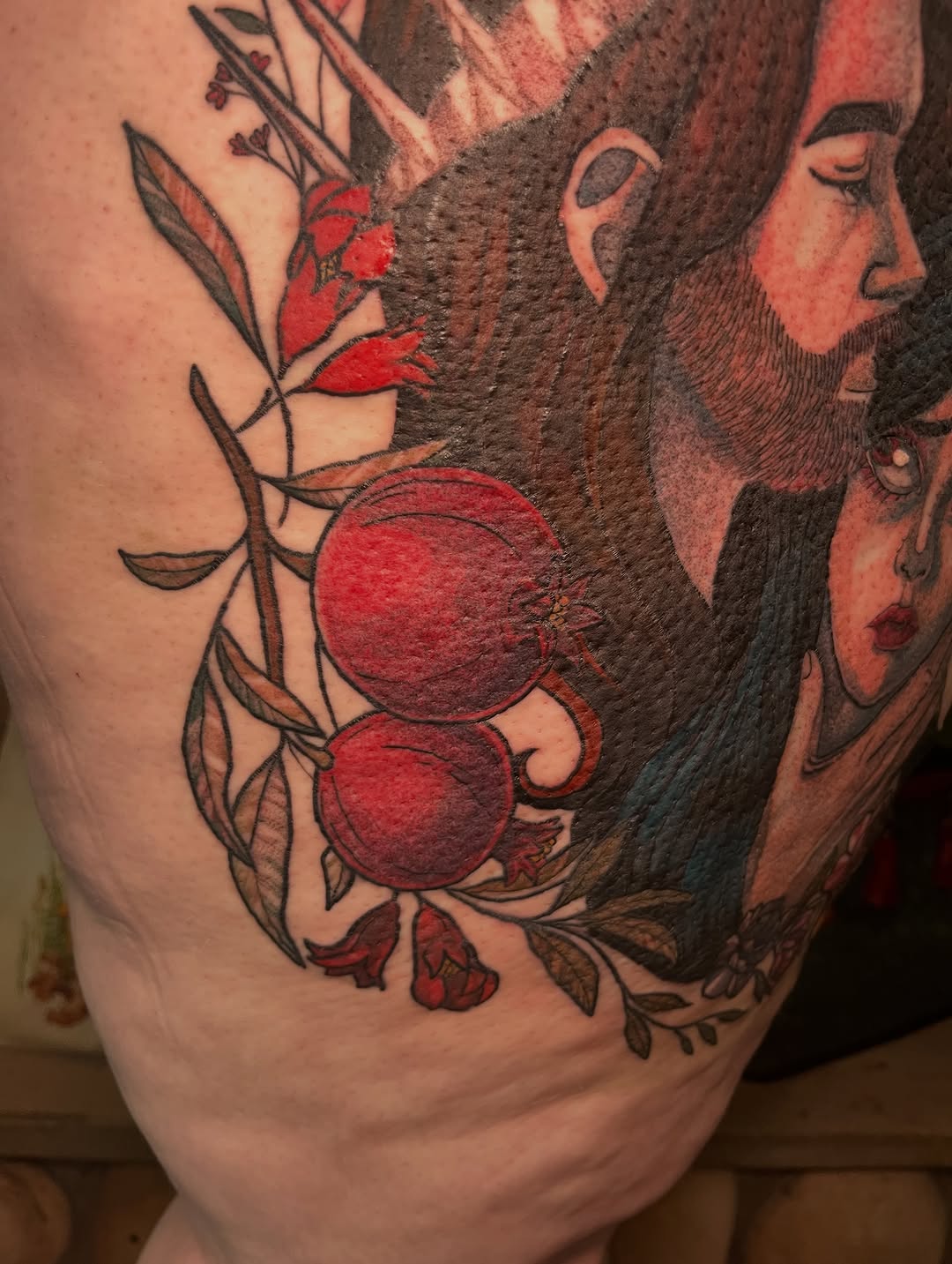 Tattoo by @syreetattoos — realism, trash_polka