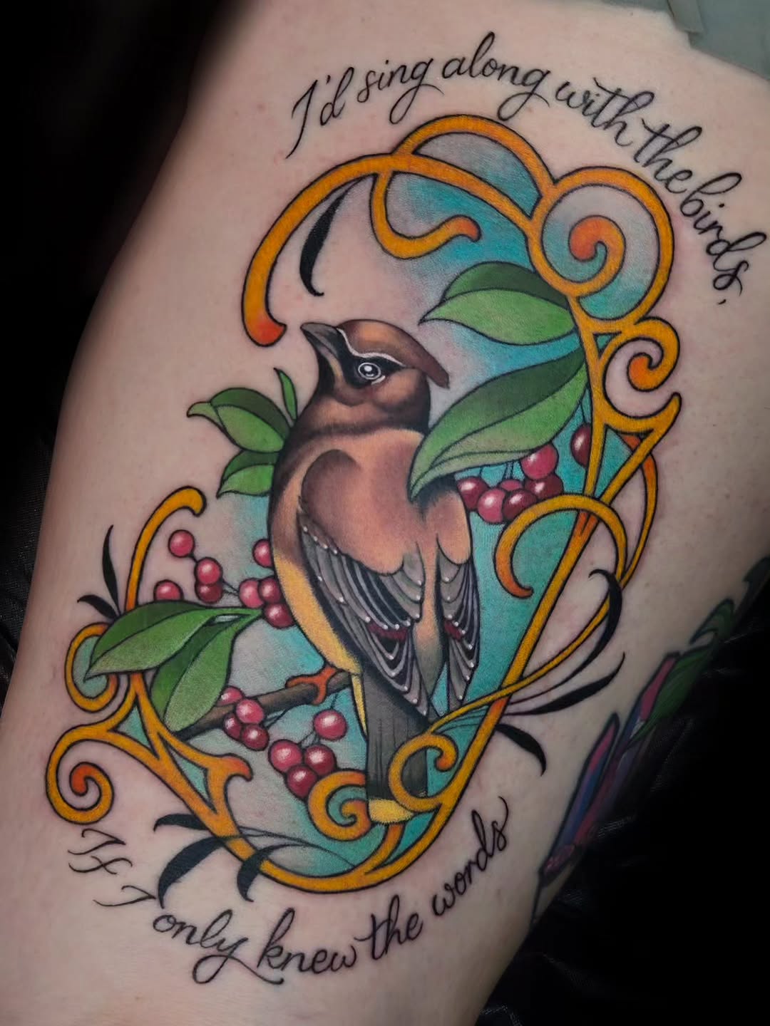 Tattoo by @tattoosbykelsi — illustrative, realism