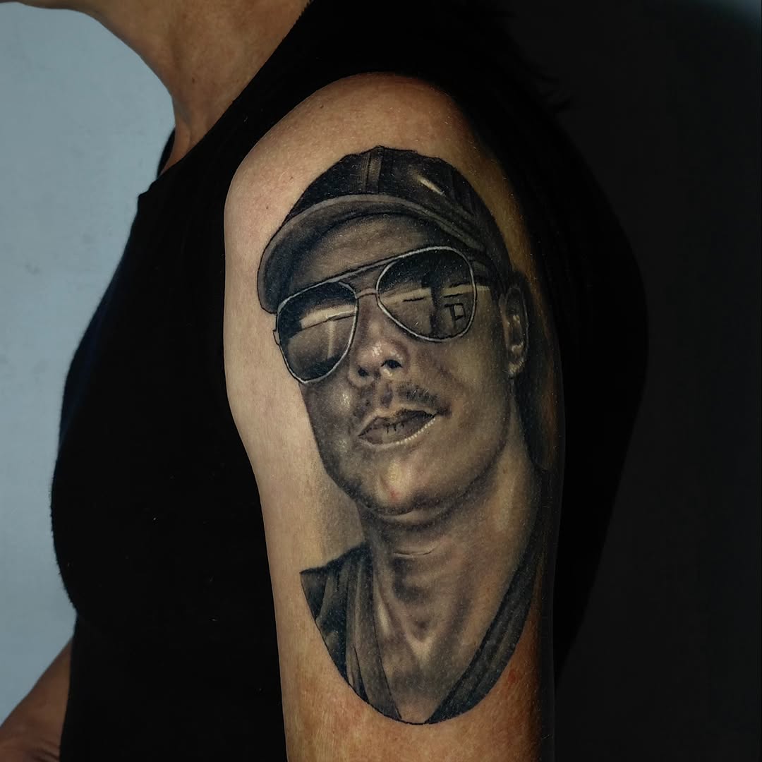 Tattoo by @issa.tatts — realism, black_and_grey