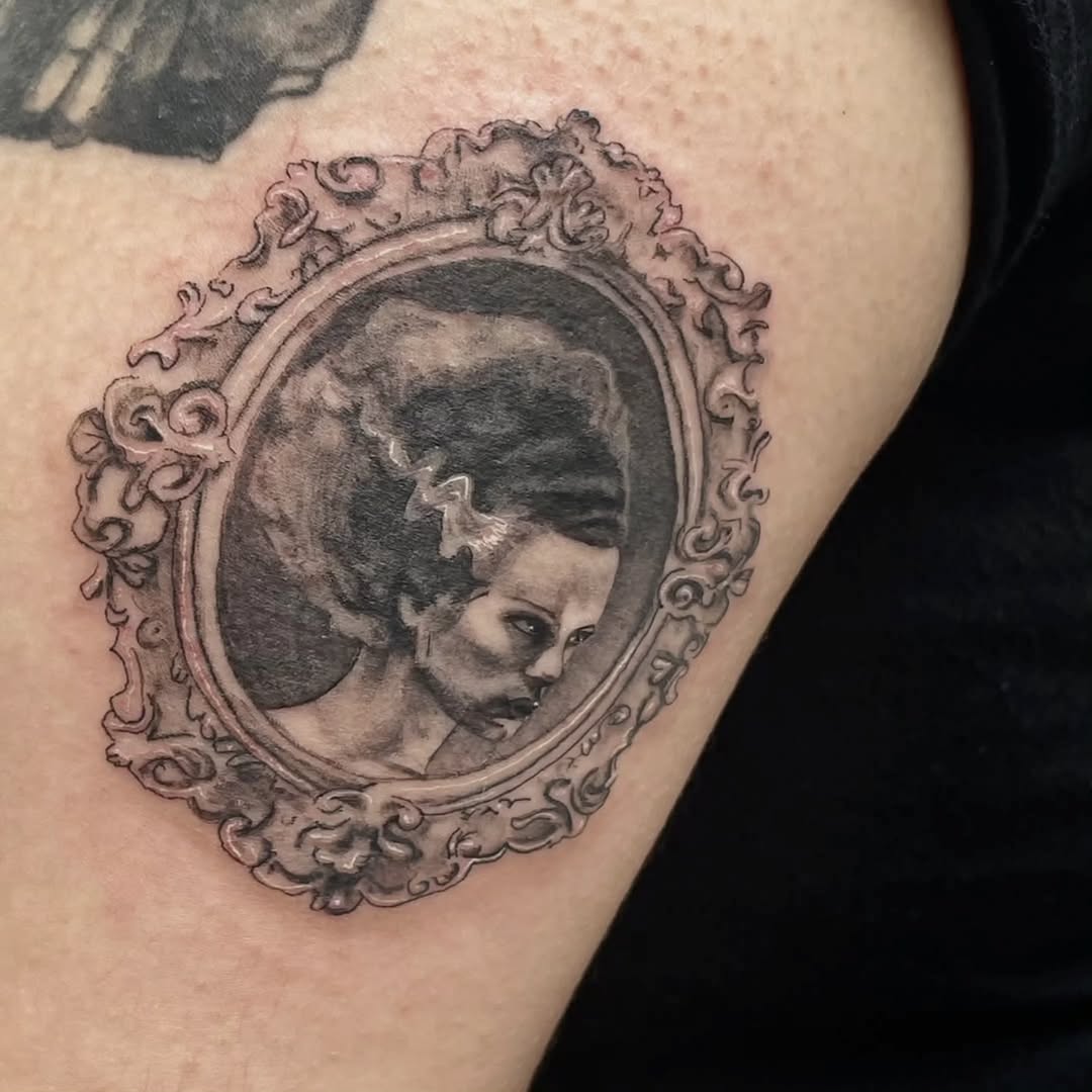 Tattoo by @m3ga.p1xlz — black_and_grey, realism