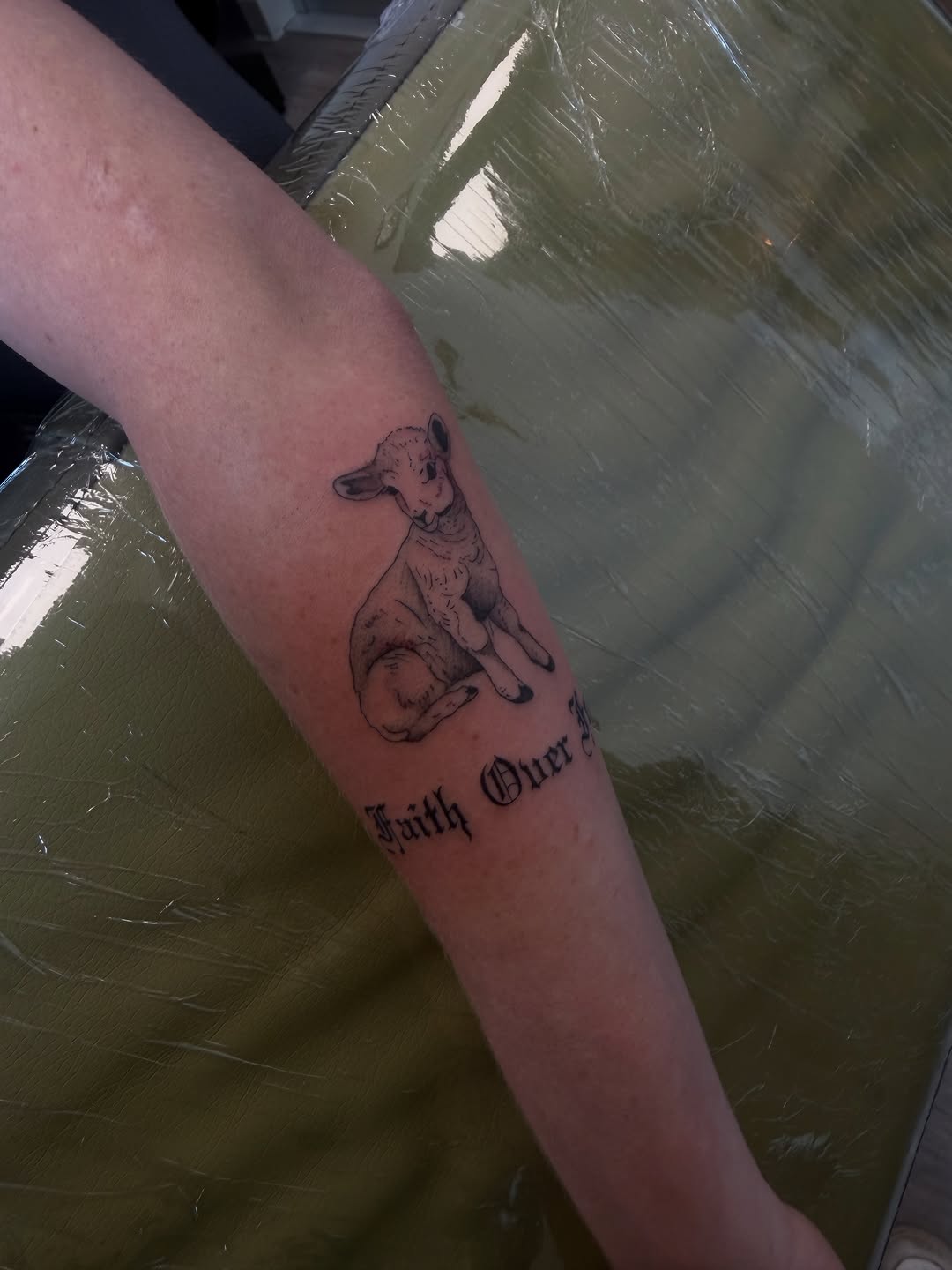 Tattoo by @ashlyntheartist — black_and_grey, lettering_script