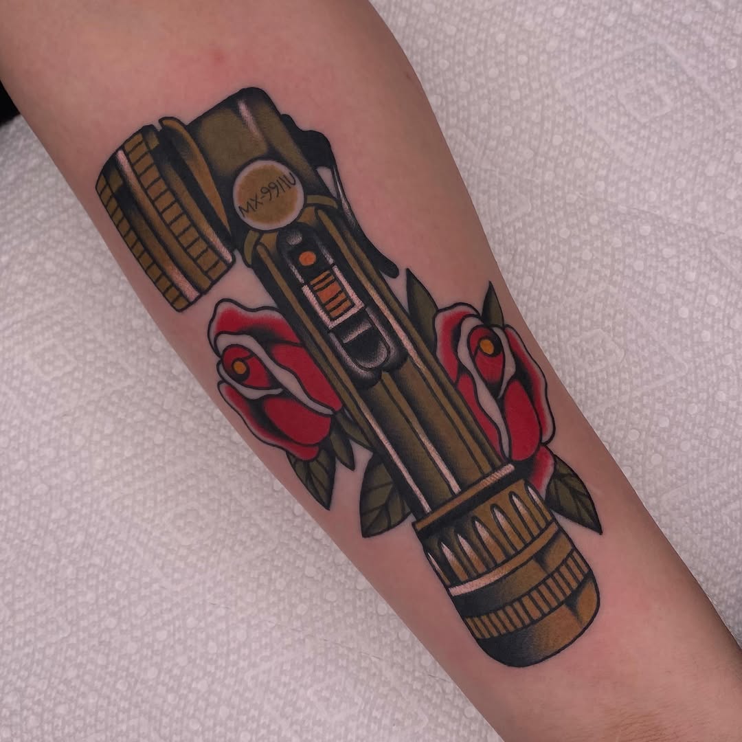 Tattoo by @justinmitchelltattoos — american_traditional, illustrative
