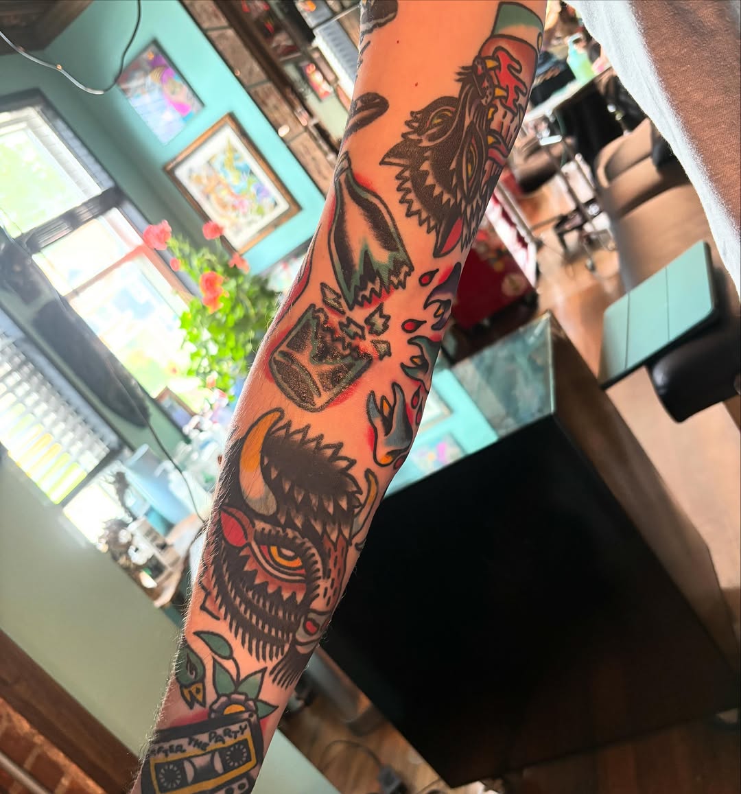 Tattoo by @mitchashpaughtattoo — american_traditional