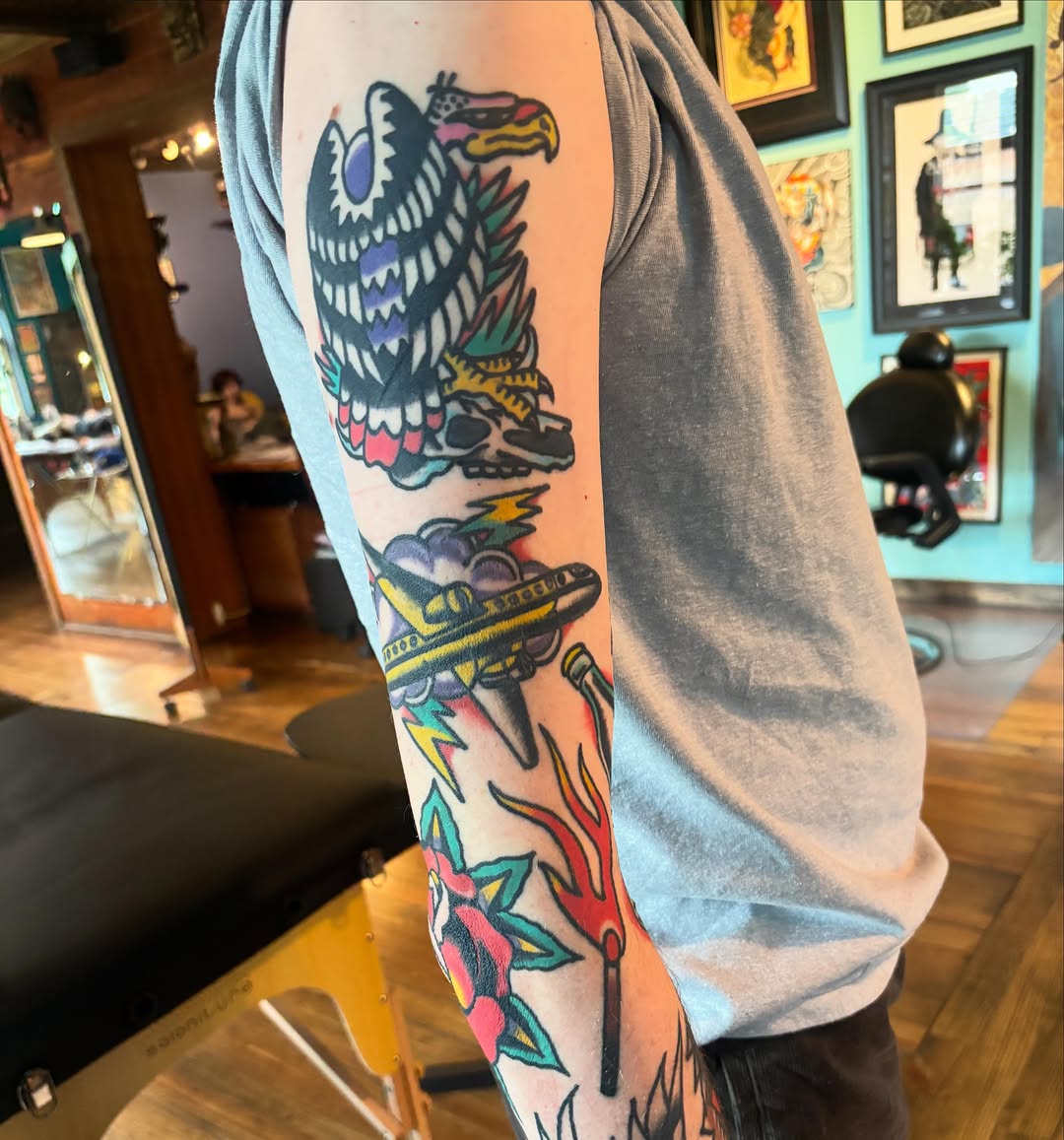 Tattoo by @mitchashpaughtattoo — american_traditional