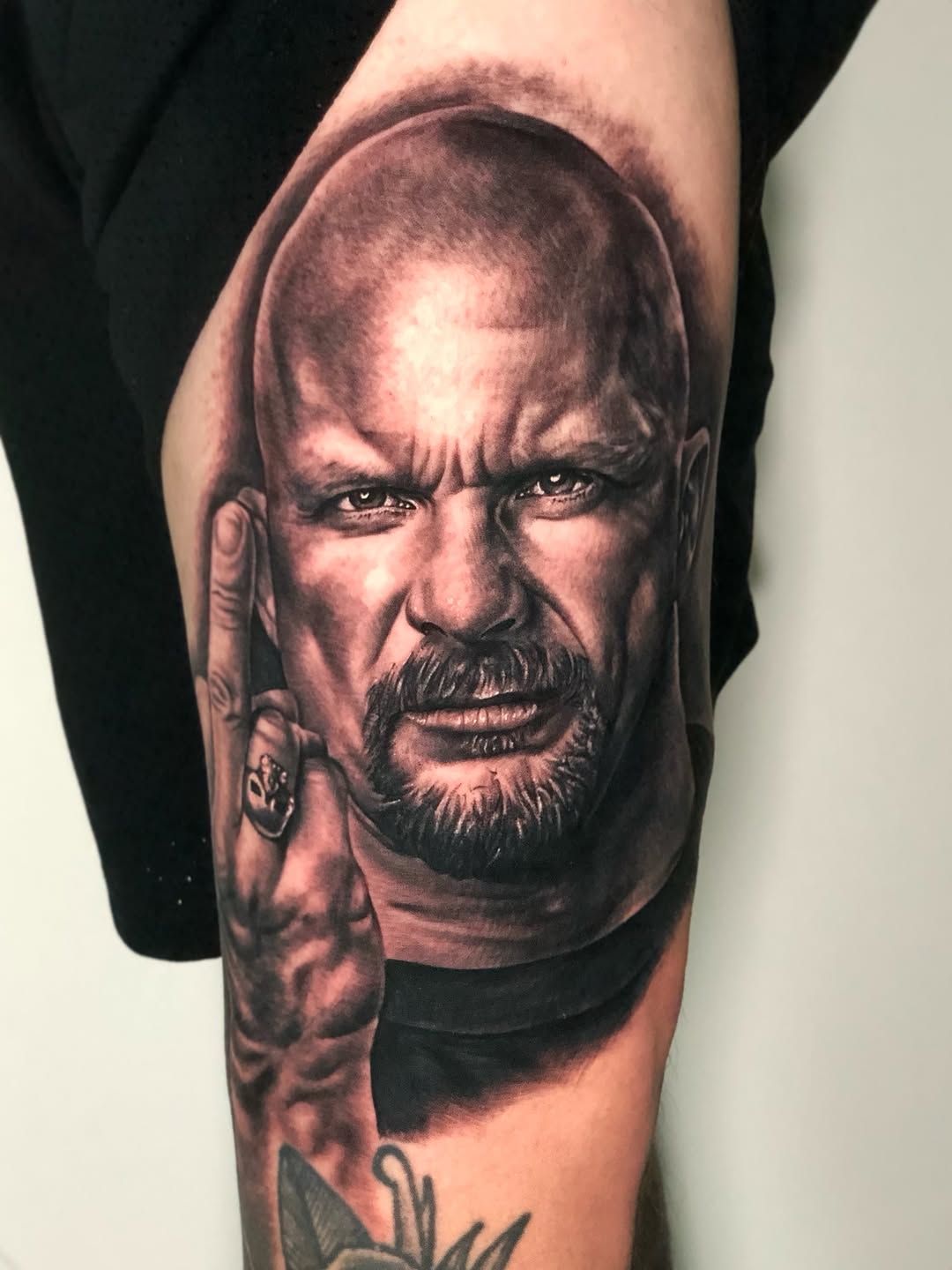 Tattoo by @dboy_87 โ realism, black_and_grey