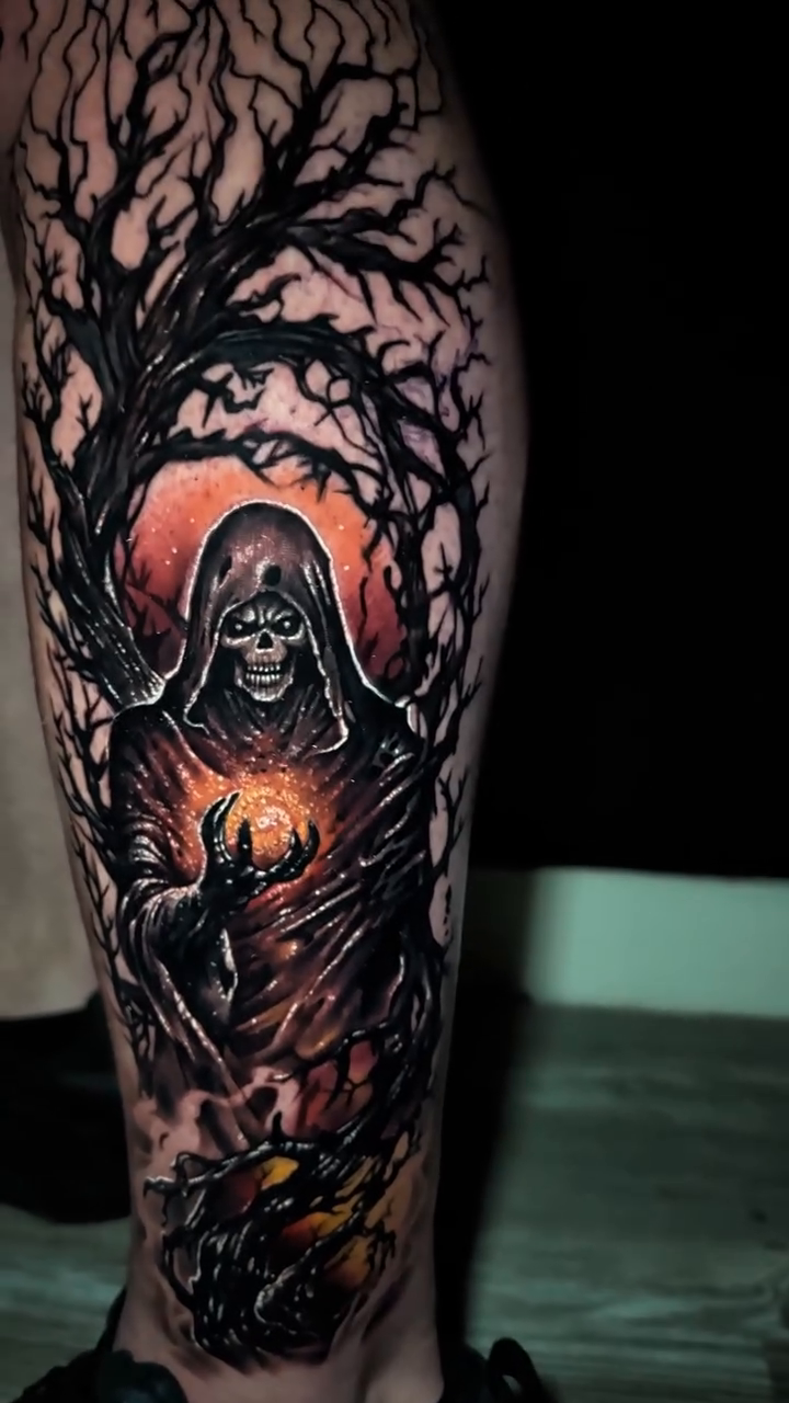 Tattoo by @theinkmason3 — dark_realism, trash_polka