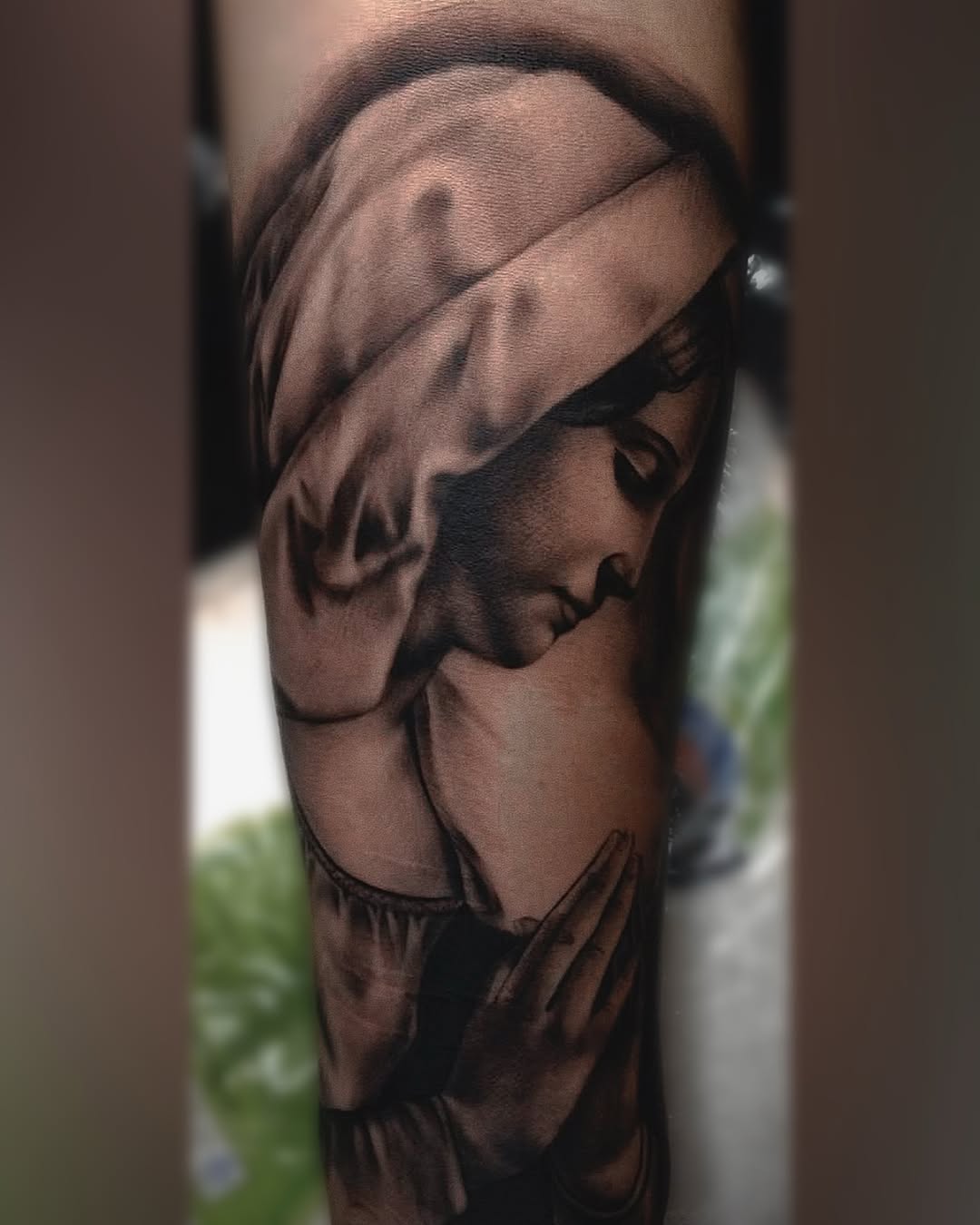 Tattoo by @tattoosbytj617 — realism, black_and_grey