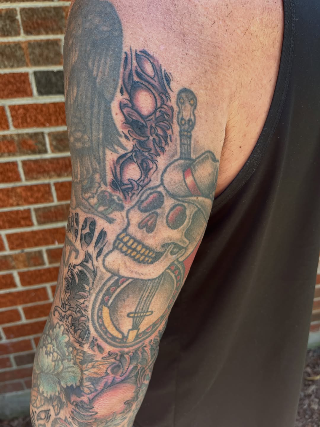 Tattoo by @edflorestattoo — american_traditional, black_and_grey