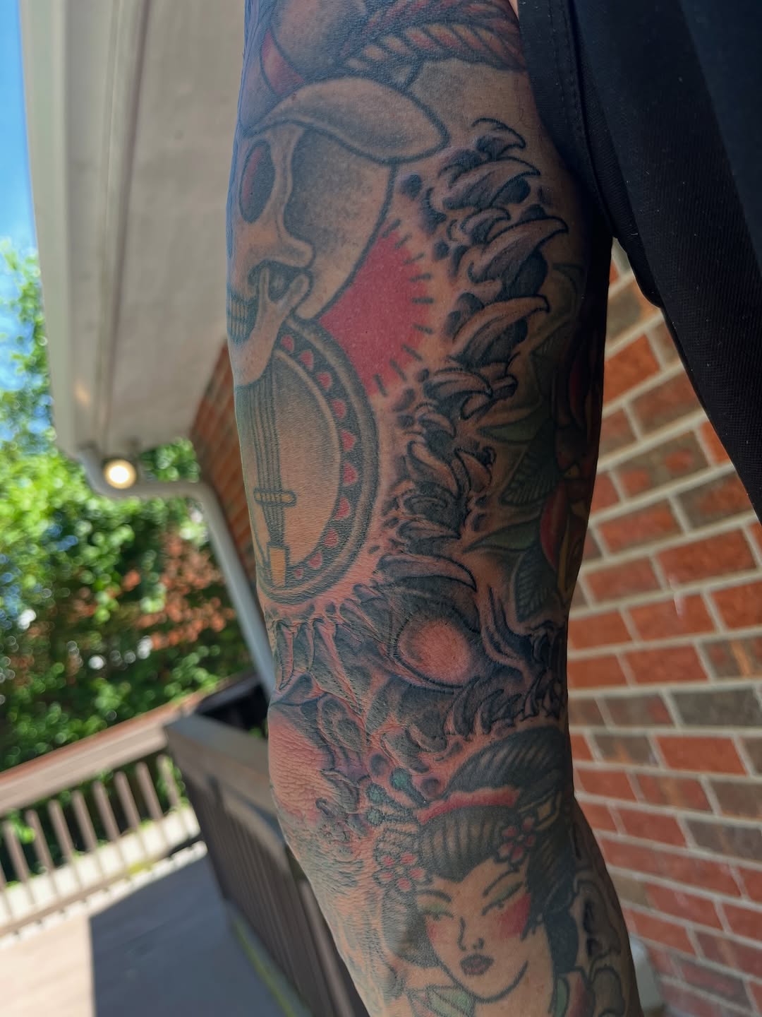 Tattoo by @edflorestattoo — american_traditional, japanese_irezumi