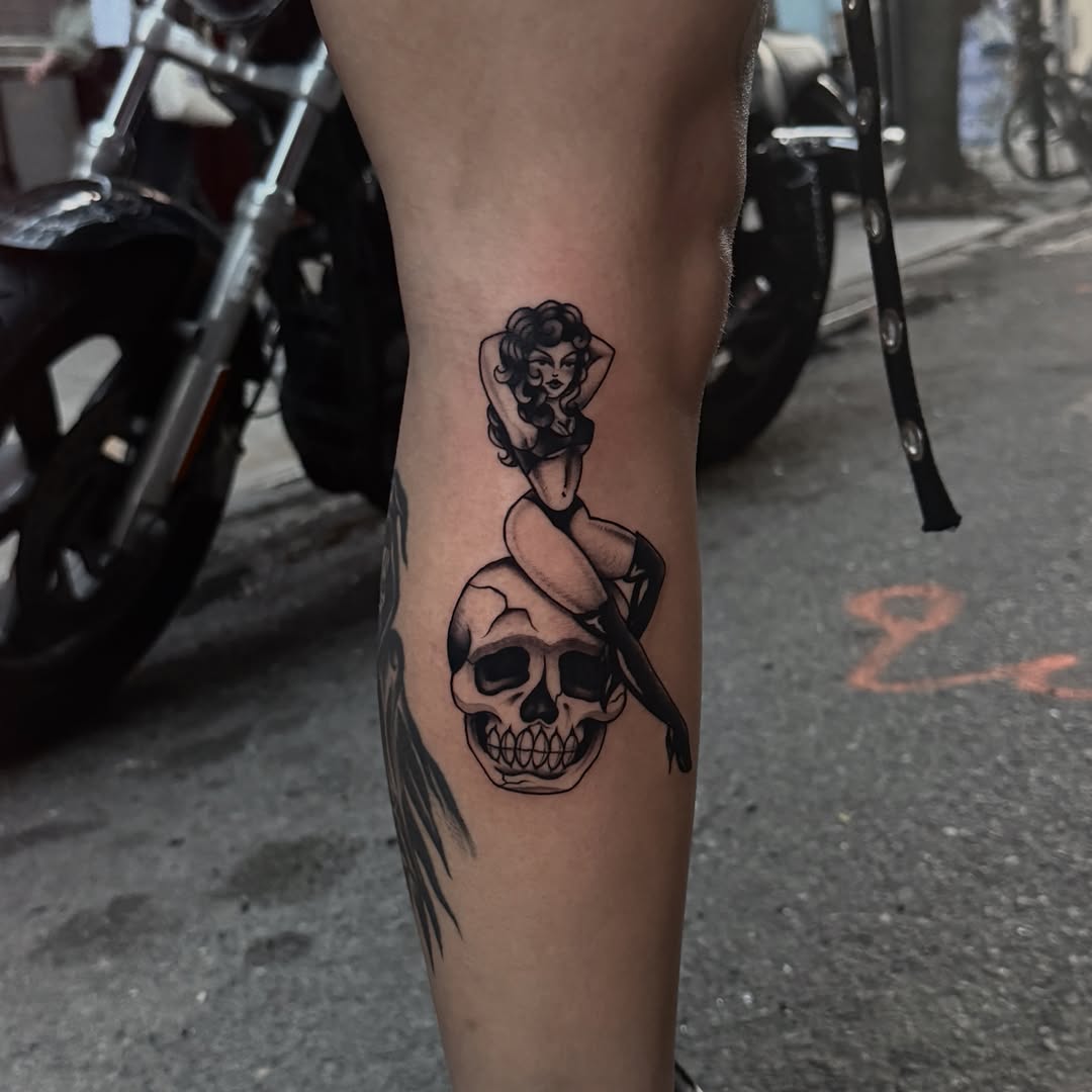 Tattoo by @wolfhazel — american_traditional