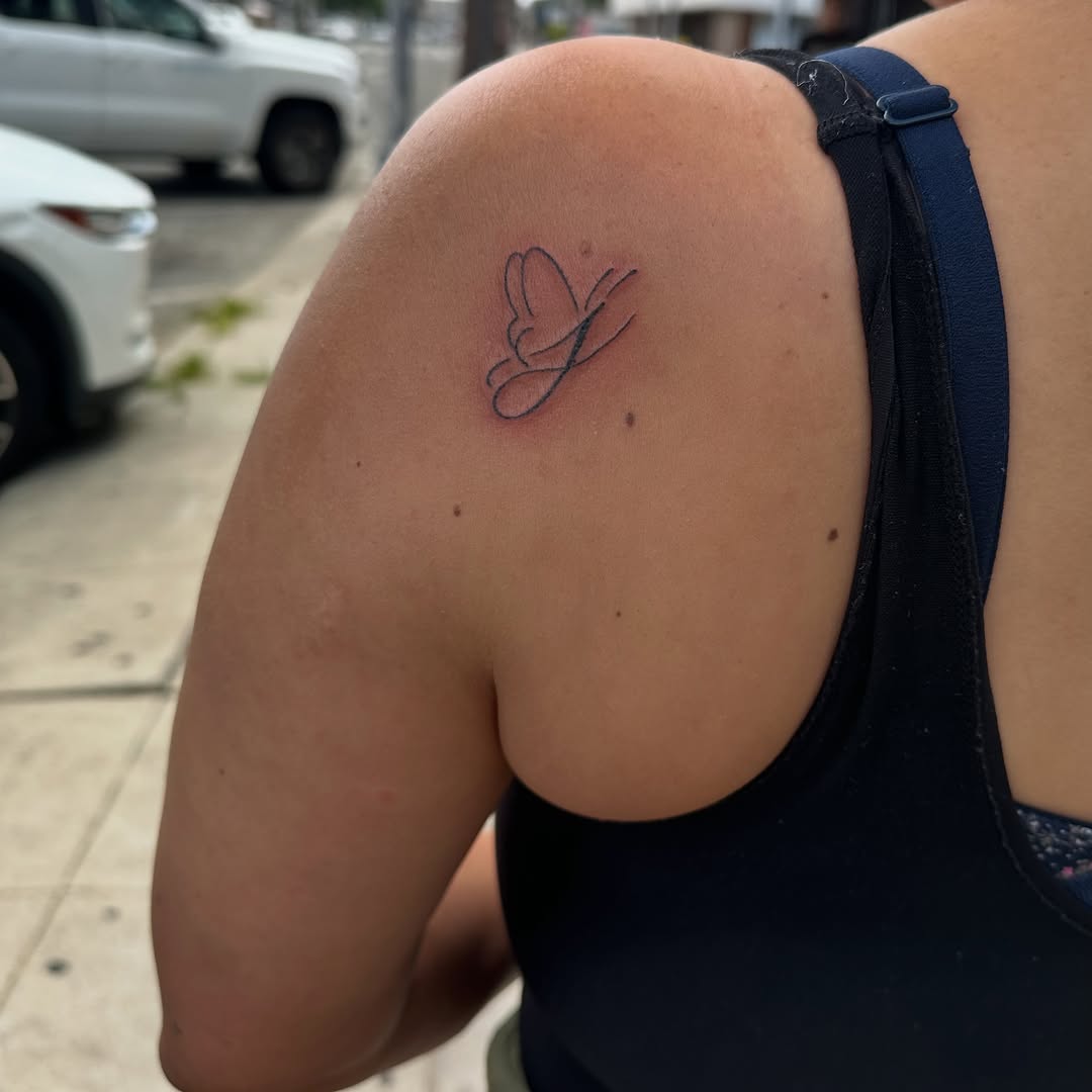 Tattoo by @cherryxtats β fine_line, lettering_script