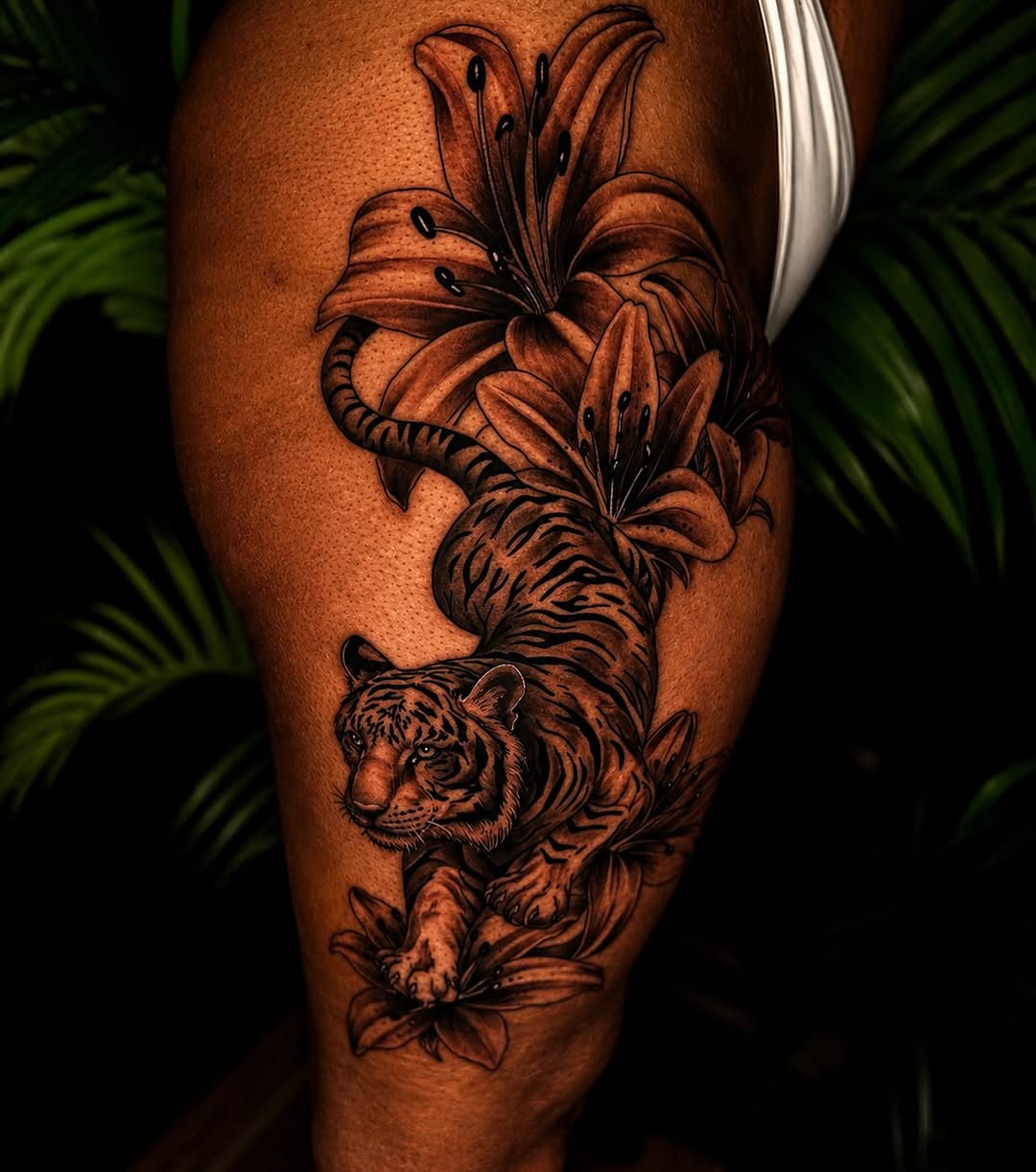 Tattoo by @inkks.by_official β realism, black_and_grey