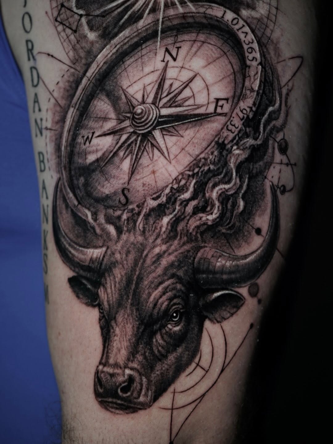 Tattoo by @sabstatts — realism, black_and_grey