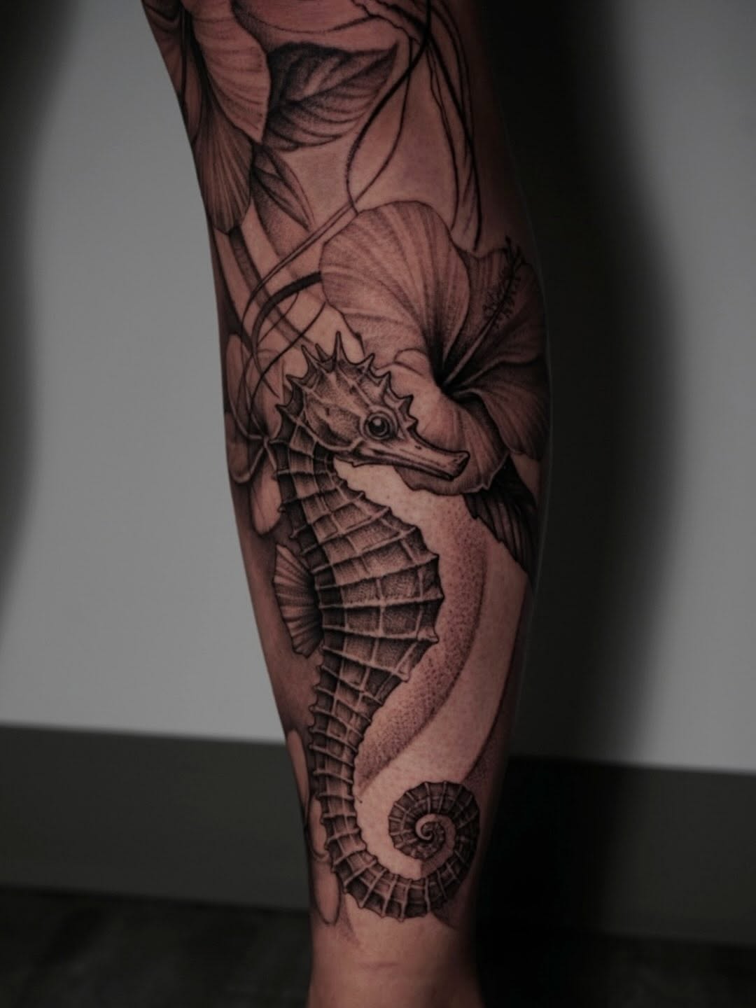 Tattoo by @sabstatts — black_and_grey, realism