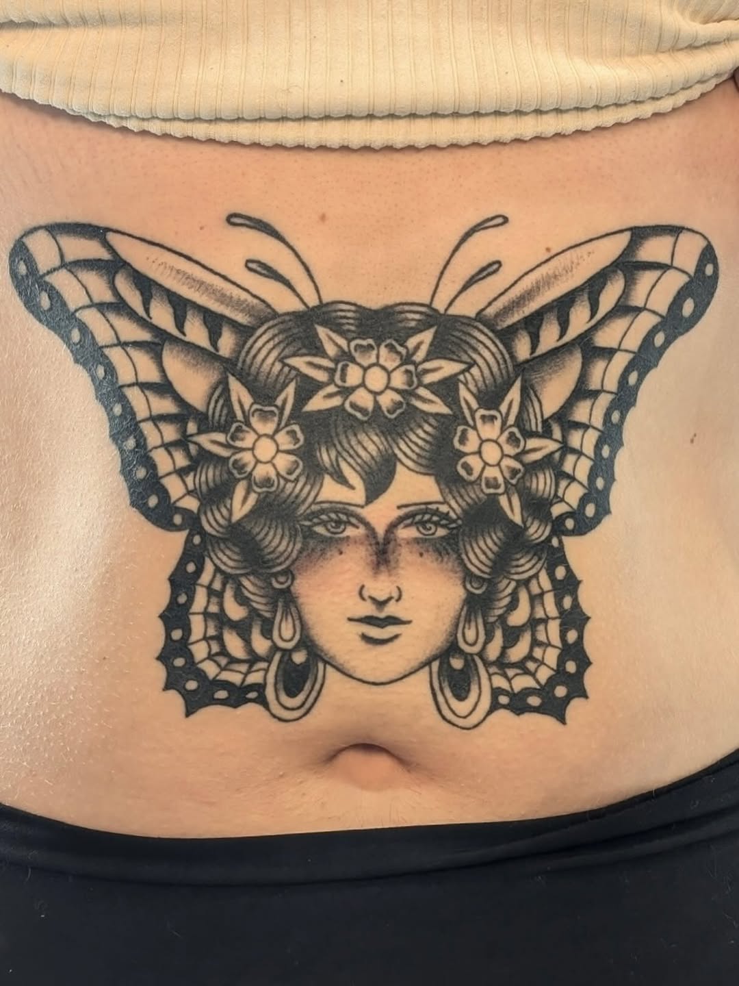 Tattoo by @qualiitygreen — american_traditional, illustrative